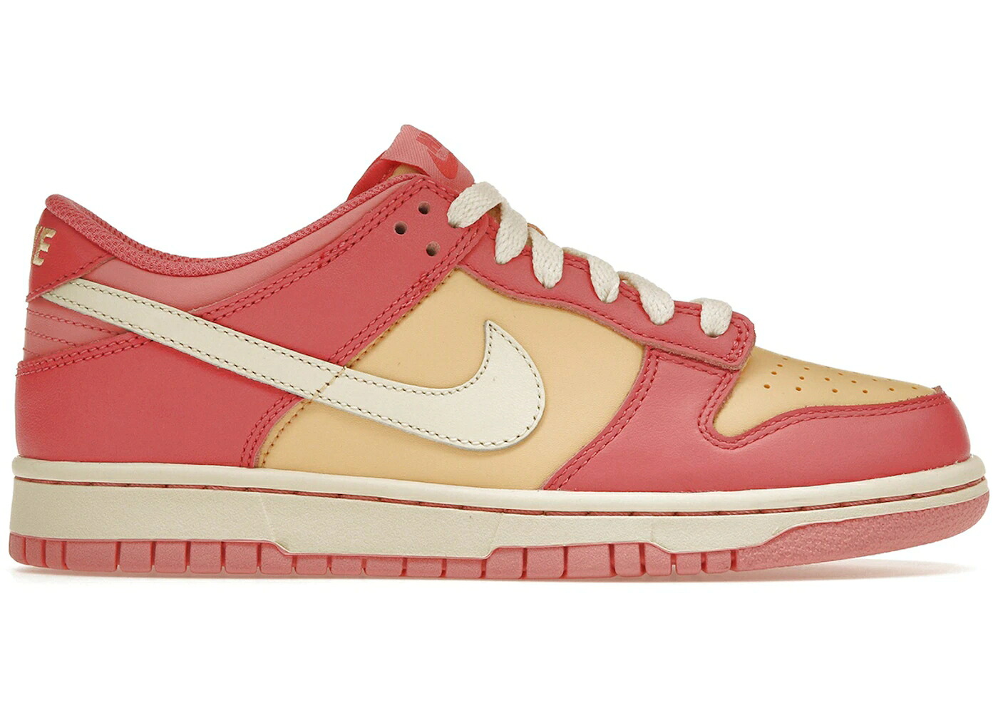 ナイキ ダンク クリーム ダンクロー ジュニア キッズ NIKE DUNK LOW STRAWBERRY PEACH CREAM (GS) / STRAWBERRY PREACH CREAM ベビー マタニティ スニーカー|スニケス