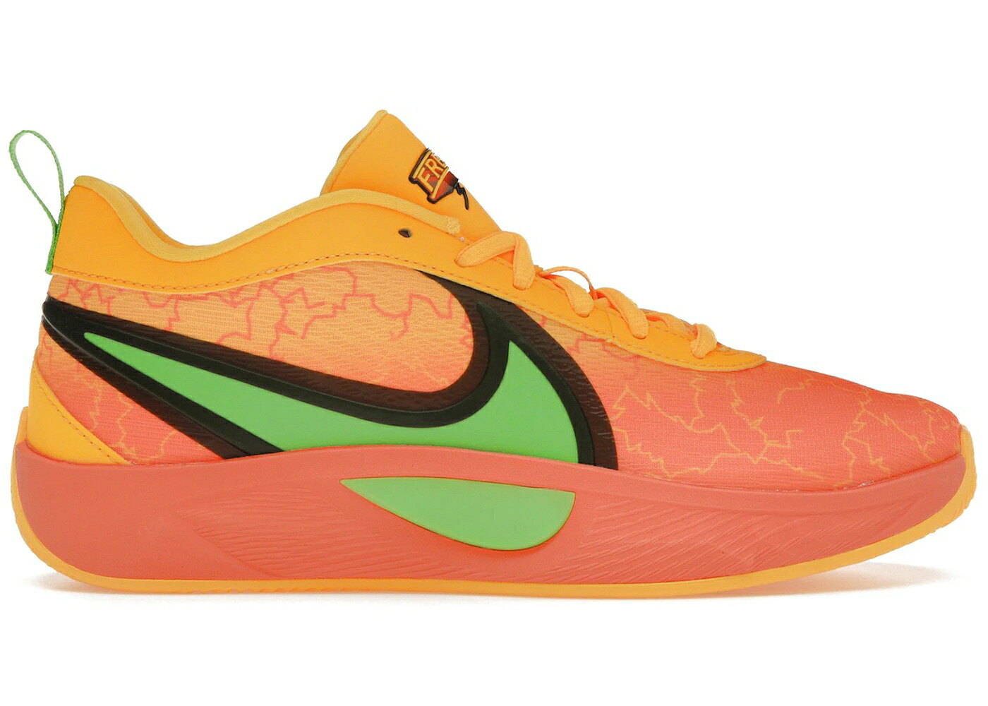 ナイキ 望遠レンズ ワイルド 行動 緑 緑であること 望遠レンズフリーク 御坊っちゃん キッズ NIKE GIANNIS ZOOM FREAK 6 HALLOWEEN (GS) / LIGHT WILD MANGO ACTION GREEN もの言う花 マタニティ スニーカー