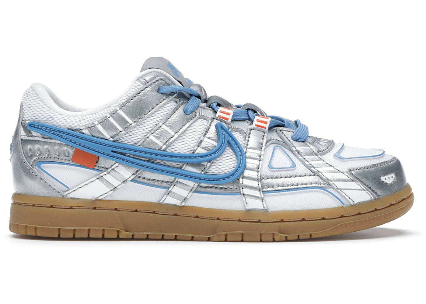 ナイキ 天然ゴム ダンク 象牙色 青碧 青碧 白いこと 白いこと お坊っちゃん キッズ NIKE AIR RUBBER DUNK OFF-WHITE UNIVERSITY BLUE (なおなお書き) / WHITE UNIVERSITY BLUE WHITE もの言う花 マタニティ スニーカー