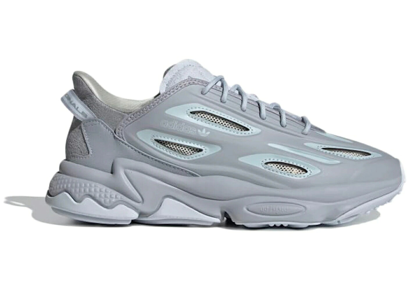 アディダス しろがね色 しろがね色 青味 青み 白いこと 白いこと スニーカー レディース ADIDAS OZWEEGO CELOX HALO SILVER / HALO SILVER HALO BLUE WHITE TINT