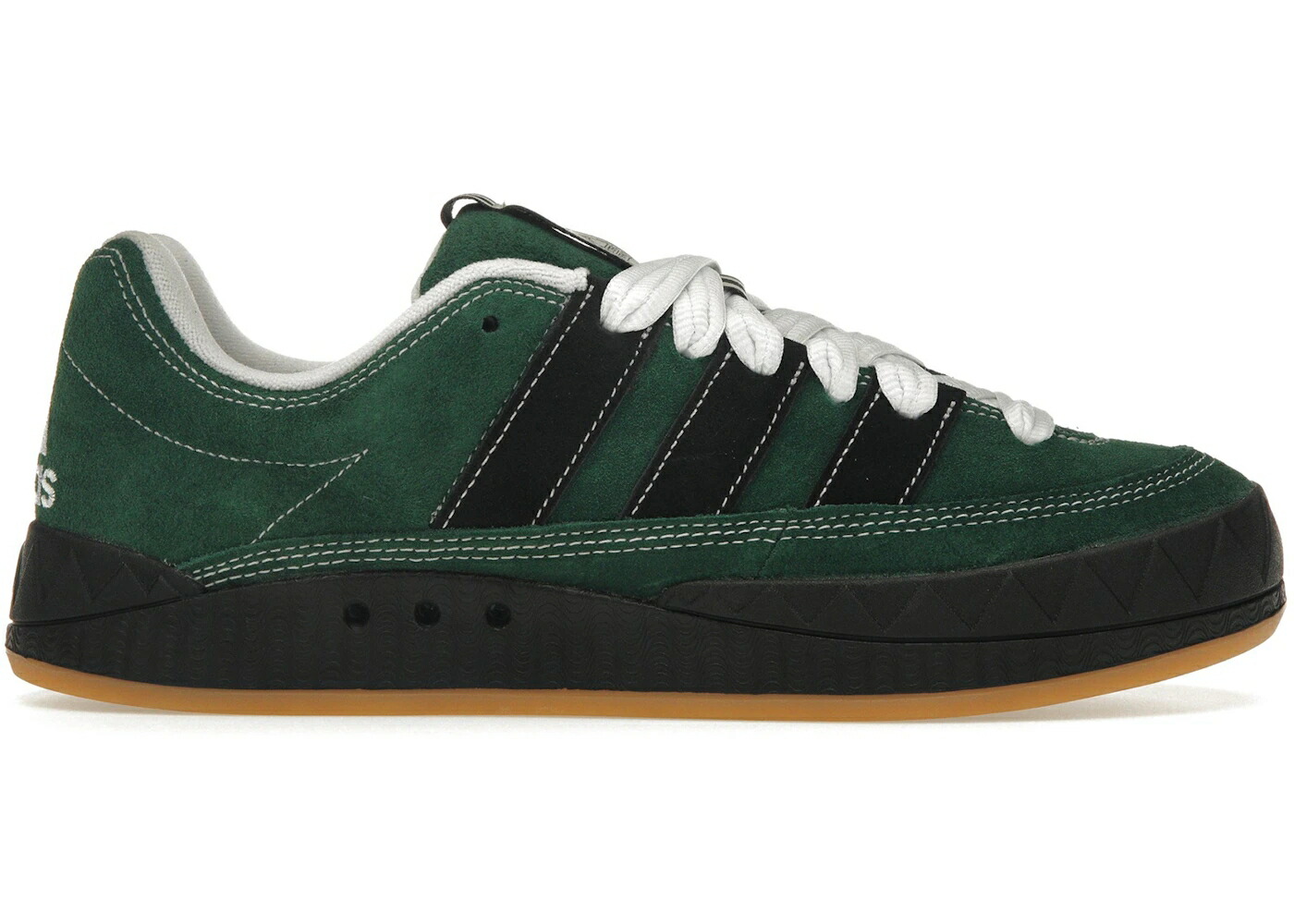 アディダス 緑 グリーン コア 黒色 ブラック 白色 ホワイト スニーカー メンズ ADIDAS ADIMATIC YNUK GREEN / DARK GREEN CORE BLACK OFF WHITE