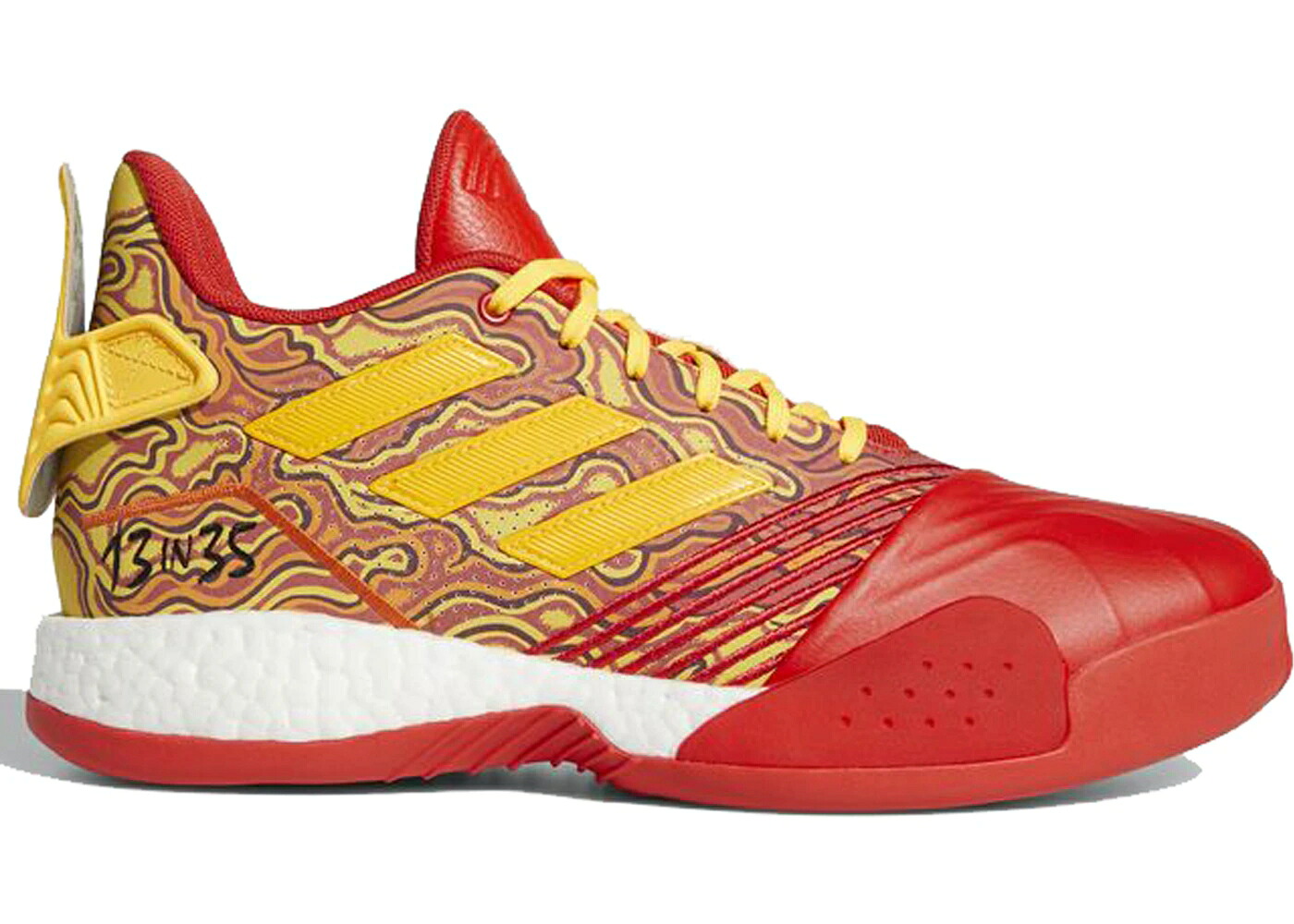 アディダス ヒューストン ロケッツ ゴールド 赤 赤いこと スニーカー メンズ ADIDAS T-MAC MILLENNIUM HOUSTON ROCKETS / SCARLET GOLD METALLIC RED