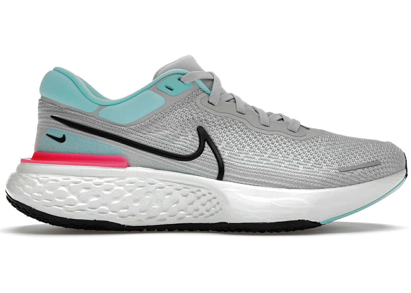 ナイキ ラン フライニット ダイナミック 灰色 グレー スニーカー メンズ NIKE ZOOMX INVINCIBLE RUN FLYKNIT DYNAMIC TURQUOISE / GREY FOG DYNAMIC TURQUOISE HYPER