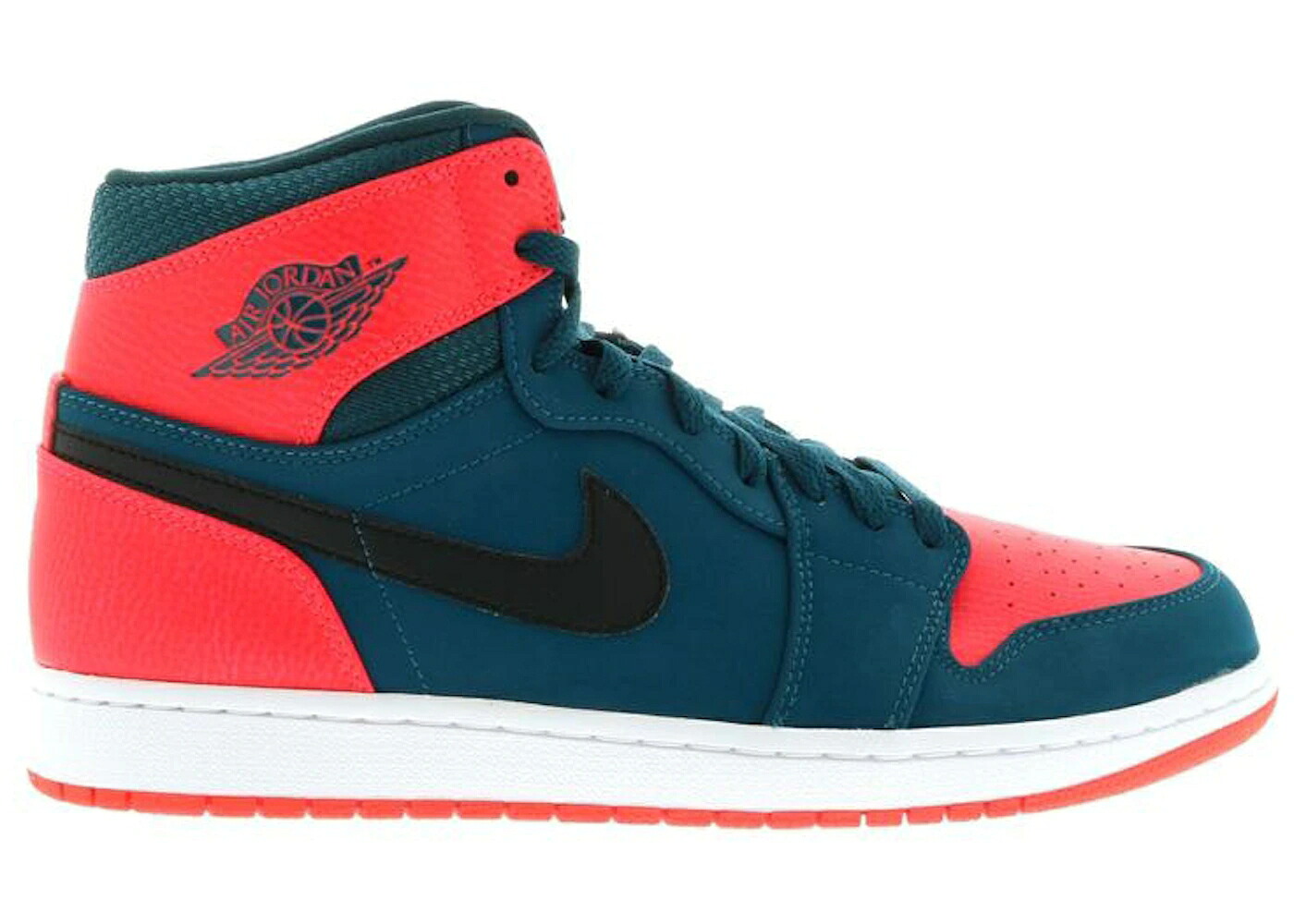 ナイキ ジョーダン ラッセル ウェストブルック 黒色 ブラック スニーカー メンズ JORDAN 1 RETRO RUSSELL WESTBROOK PE / DARK TEAL BLACK INFRARED 23|スニケス