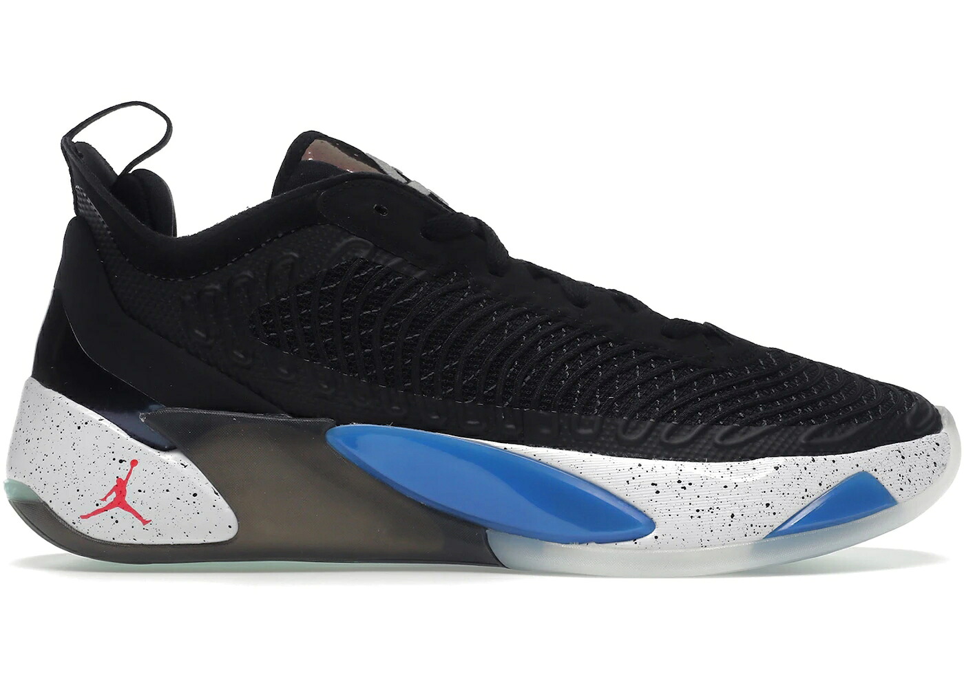 ナイキ ジョーダン 黒色 ブラック 青色 ブルー 銀色 シルバー スニーカー メンズ JORDAN LUKA 1 BLACK SIGNAL BLUE / BLACK METALLIC SILVER SIGNAL