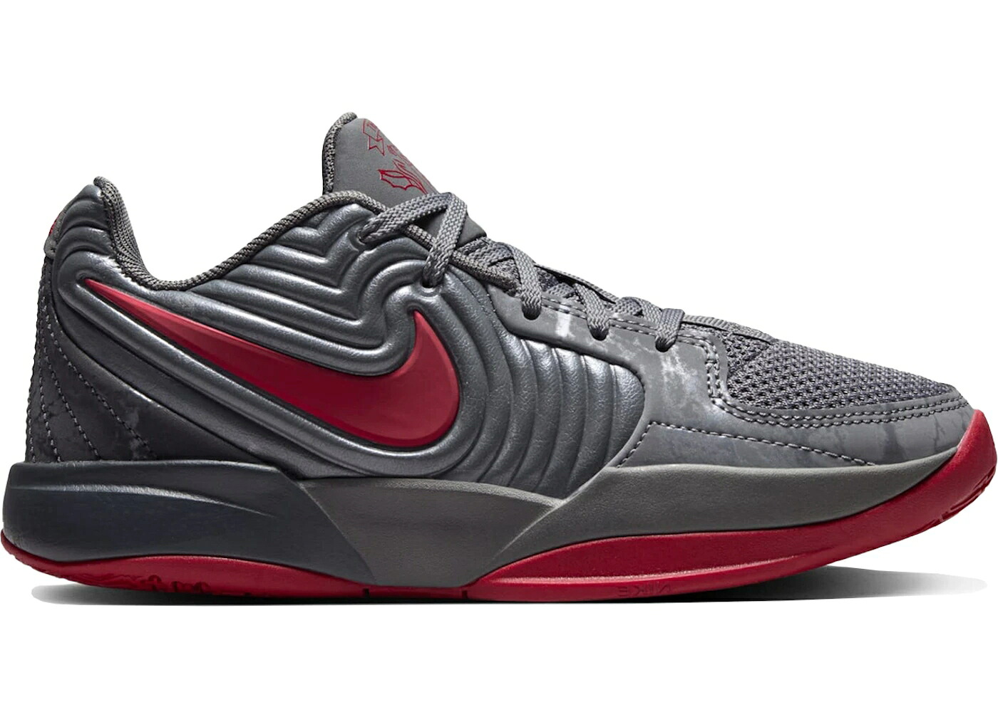 ナイキ 厚地の外套 薄墨色 薄墨色 赤 赤いこと 御坊っちゃん キッズ NIKE JA 2 KING OF THE COURT (GS) / IRON GREY ANTHRACITE GYM RED もの言う花 マタニティ スニーカー