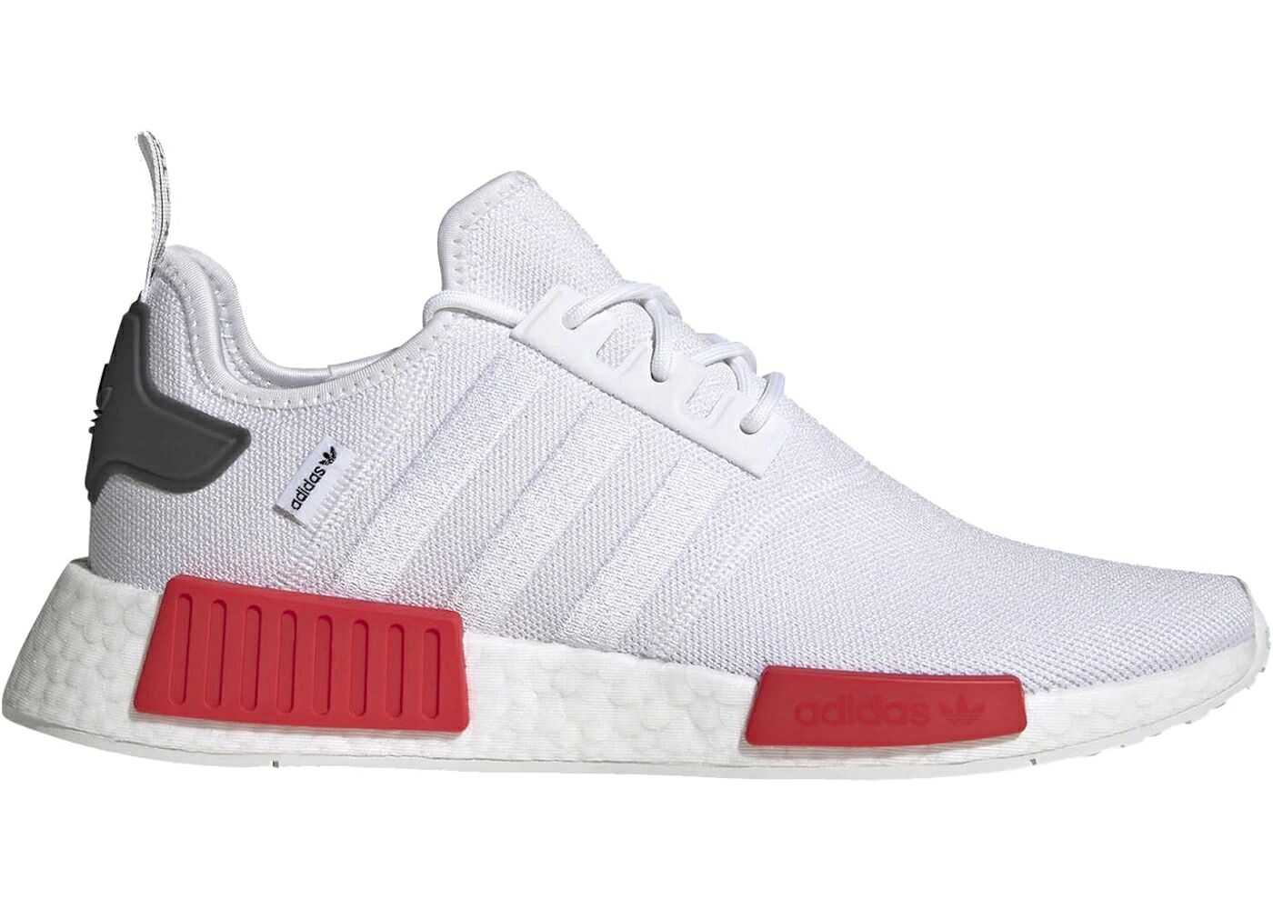 アディダス 白いこと 白いこと 赤 赤いこと スニーカー メンズ ADIDAS NMD R1 WHITE VIVID RED / CLOUD WHITE CLOUD WHITE VIVID