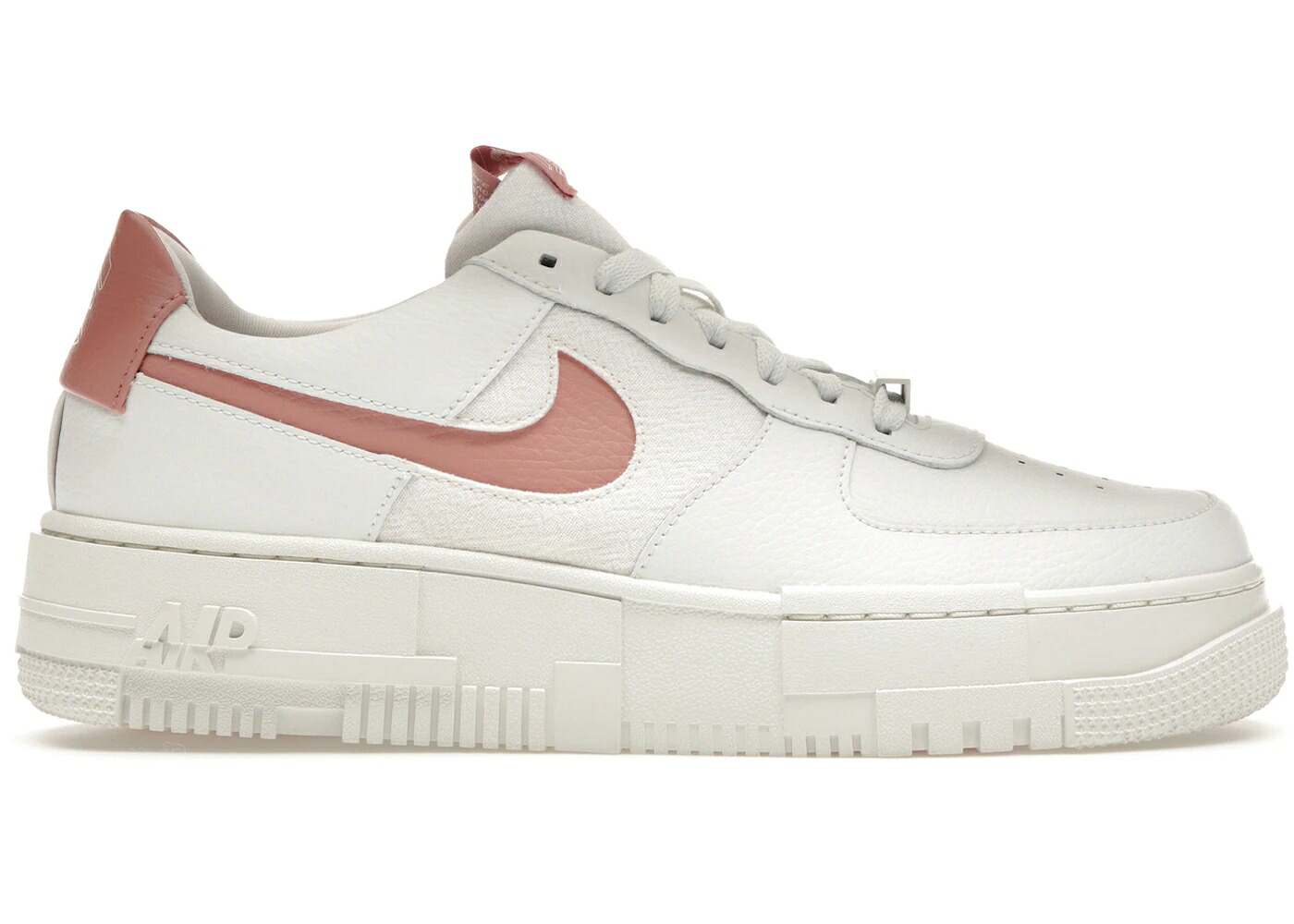 ナイキ 白色 ホワイト ピンク エアフォース WOMEN'S スニーカー レディース NIKE AIR FORCE 1 LOW PIXEL WHITE RUST PINK (WOMEN'S) / SUMMIT WHITE RUST PINK SUMMIT