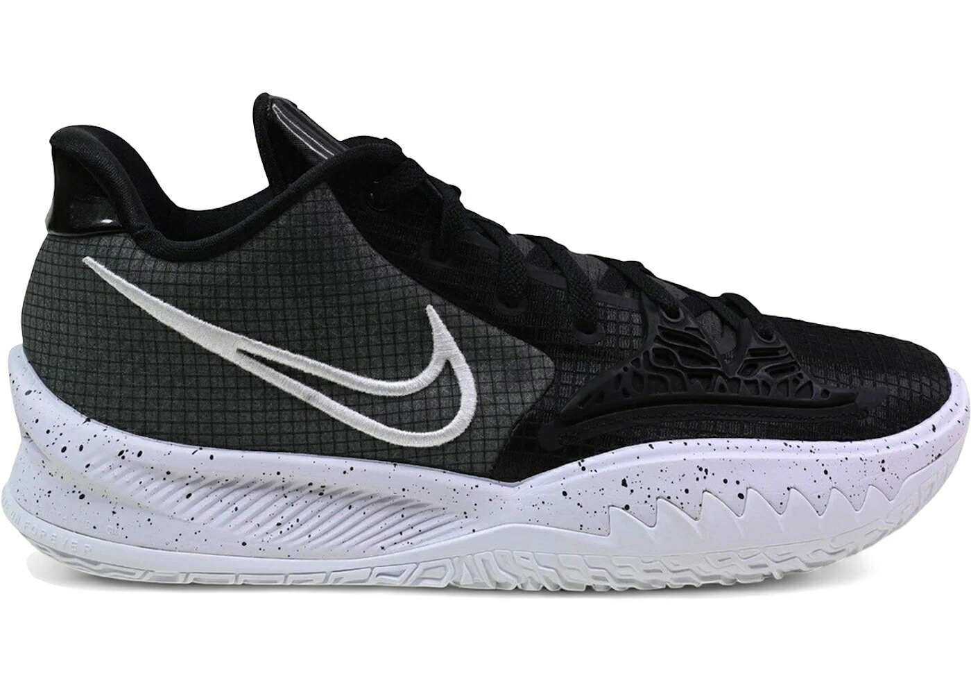 ナイキ カイリー 黒いこと 黒いこと 白いこと 白いこと スニーカー メンズ NIKE KYRIE 4 LOW 肺結核 BLACK WHITE / BLACK WHITE BLACK