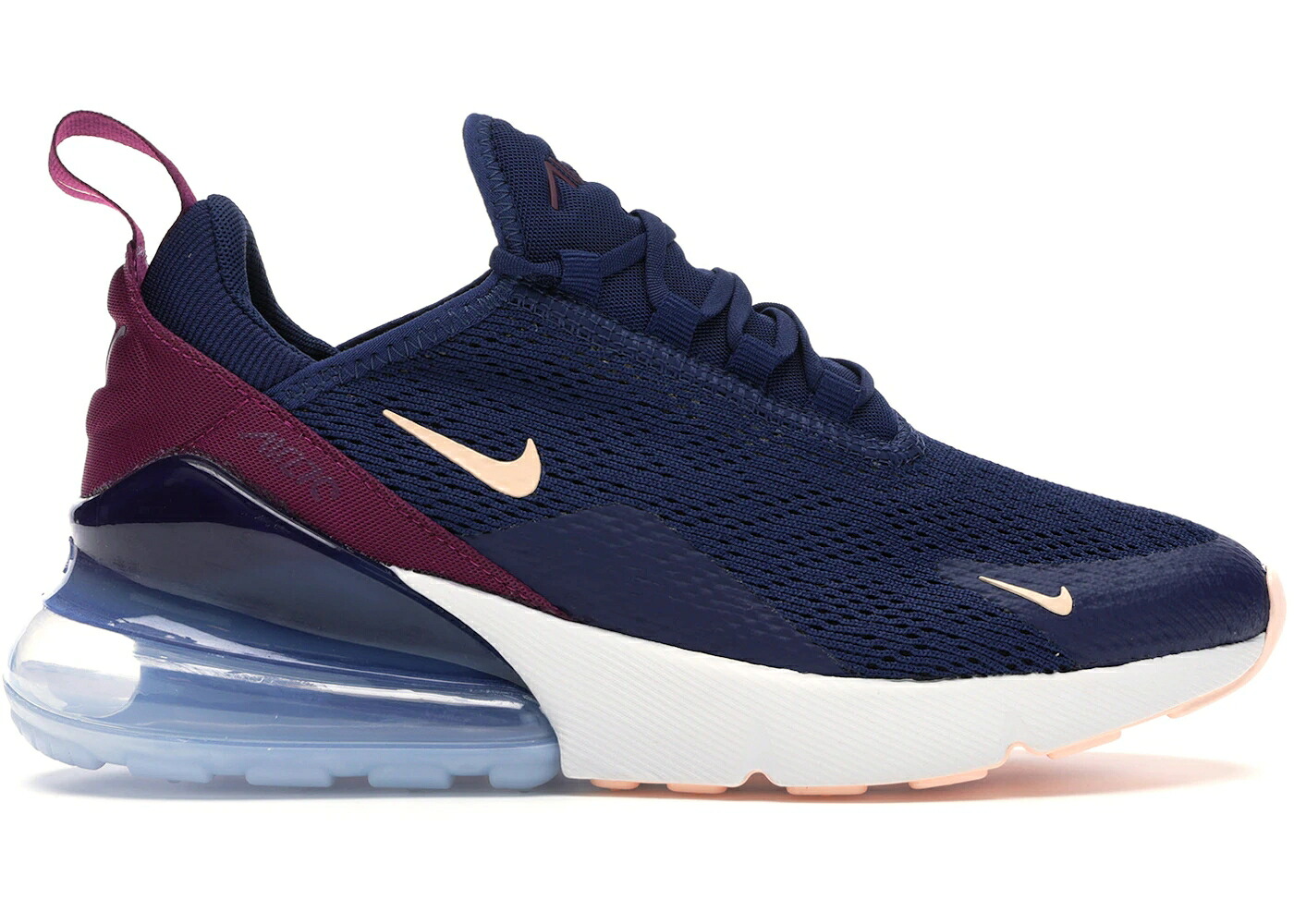 ナイキ マックス 青色 ブルー クリムゾン エアマックス WOMEN'S スニーカー レディース NIKE AIR MAX 270 BLUE VOID (WOMEN'S) / BLUE VOID CRIMSON TINT|スニケス