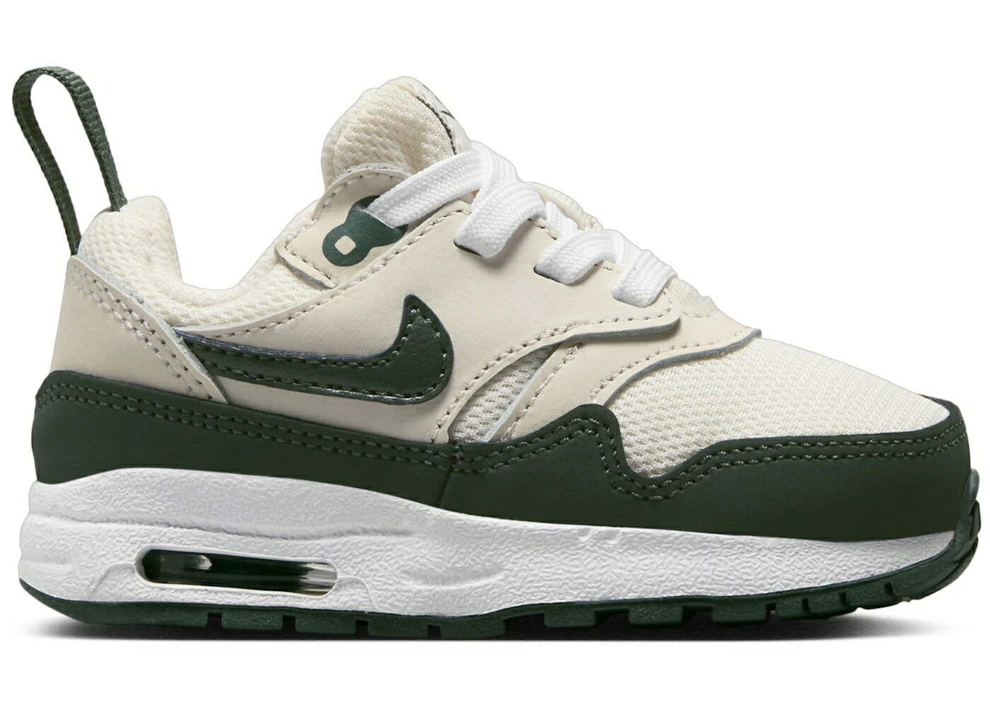 ナイキ マックス アイボリー 白色 ホワイト ビンテージ ヴィンテージ 緑 グリーン エアマックス ジュニア キッズ NIKE AIR MAX 1 EASYON PALE IVORY WHITE BICOASTAL VINTAGE GREEN (I) / PALE IVORY WHITE BICOASTAL