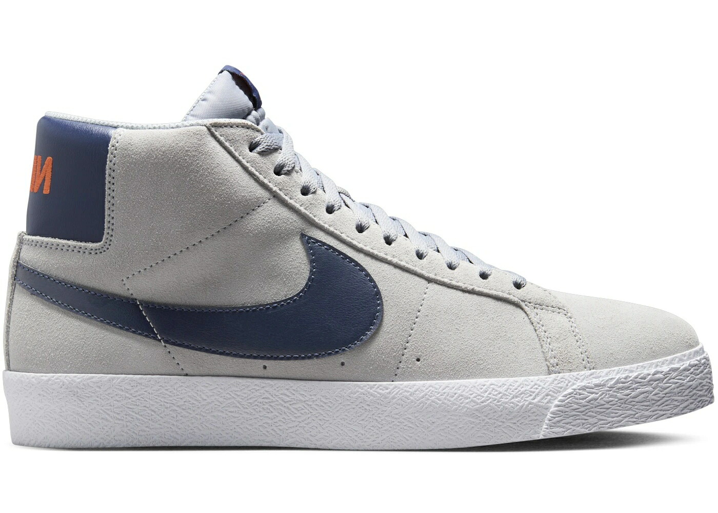 ナイキ エスビー ズーム ブレイザー ミッド 灰色 グレー 白色 ホワイト 紺色 ネイビー スニーカー メンズ NIKE SB ZOOM BLAZER MID WOLF GREY COSMIC CLAY WHITE MIDNIGHT NAVY / WOLF GREY COSMIC CLAY WHITE