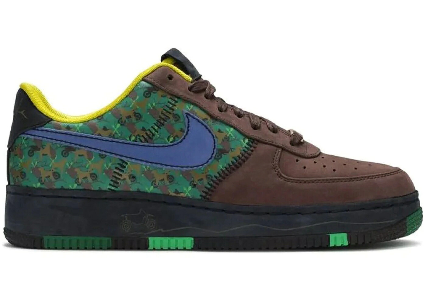 ナイキ 空軍 \u002707 スニーカー メンズ NIKE AIR FORCE 1 LE DOERNBECHER (2019) / LIGHT CHOCOLATE VARSITY ROYAL