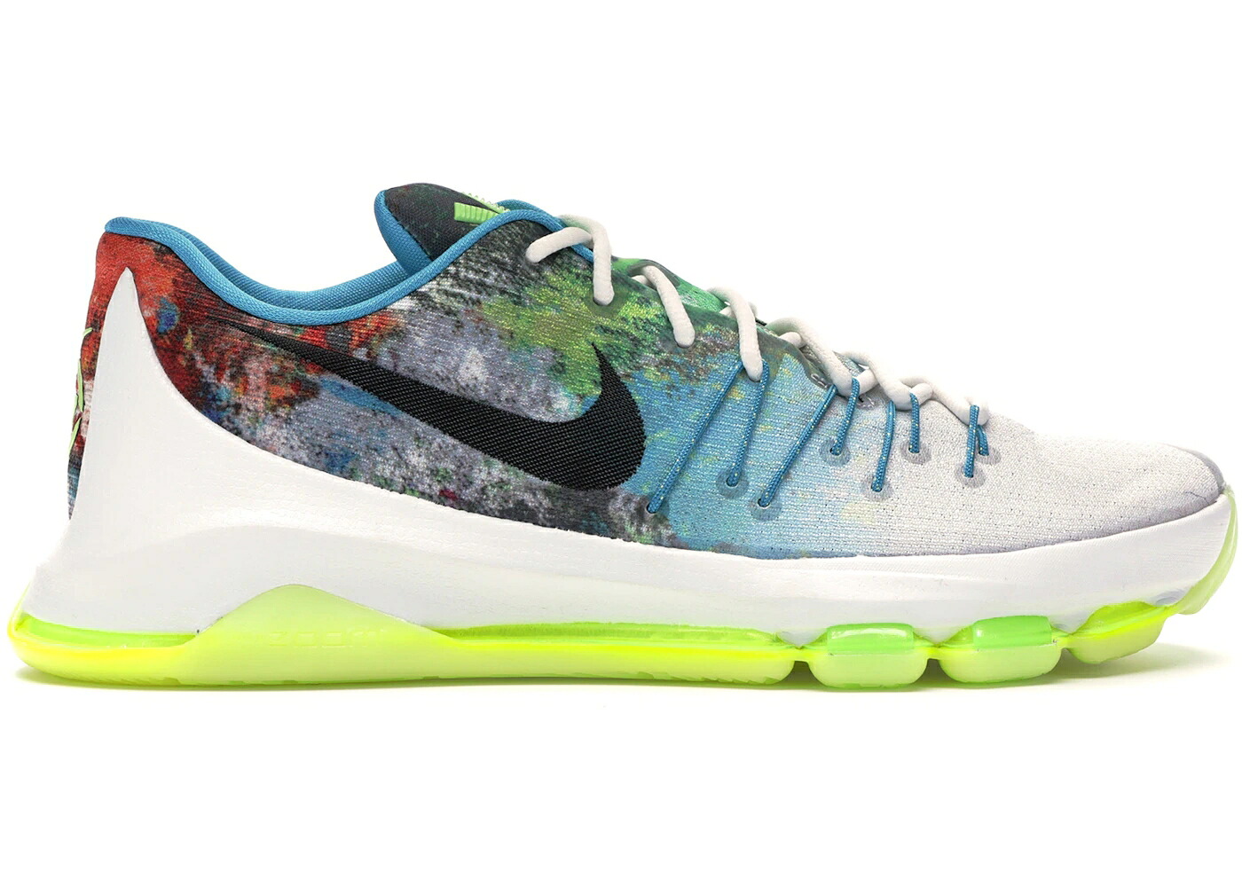 ナイキ 白色 ホワイト ルーナー ルナー 灰色 グレー スニーカー メンズ NIKE KD 8 N7 / SUMMIT WHITE LUNAR GREY LIGHT|スニケス