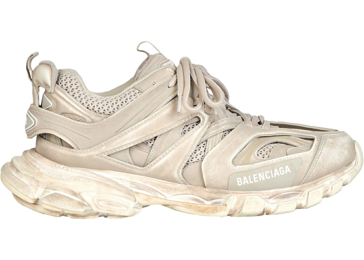 バレンシアガ トラック ベージュ 白色 ホワイト WOMEN'S スニーカー レディース BALENCIAGA TRACK FADED BEIGE (WOMEN'S) / BEIGE WHITE｜スニケス