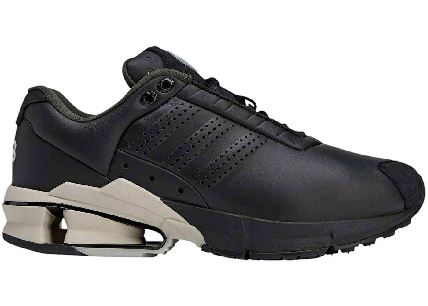 アディダス 黒色 ブラック スニーカー メンズ ADIDAS Y-3 A3 CONTROL BLACK TALC / BLACK BLACK TALC｜スニケス