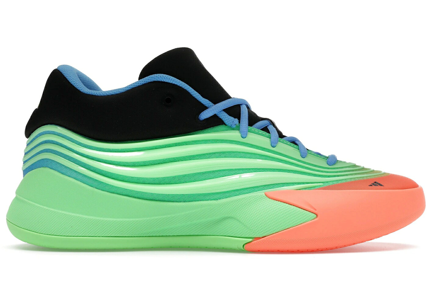 アディダス ライム バースト スニーカー メンズ ADIDAS DAME 10 S LIGHT / LIME BURST SUPPLIER COLOUR