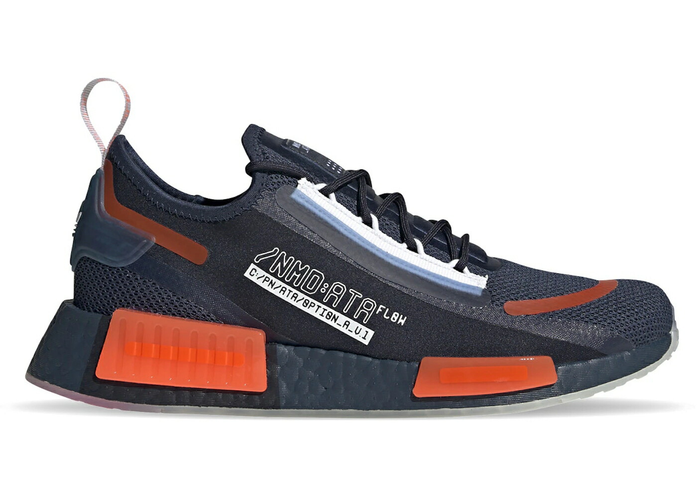 アディダス クルー 紺色 ネイビー 赤 レッド レジェンド スニーカー メンズ ADIDAS NMD R1 SPECTOO CREW NAVY SOLAR RED / CREW NAVY LEGEND INK SOLAR RED