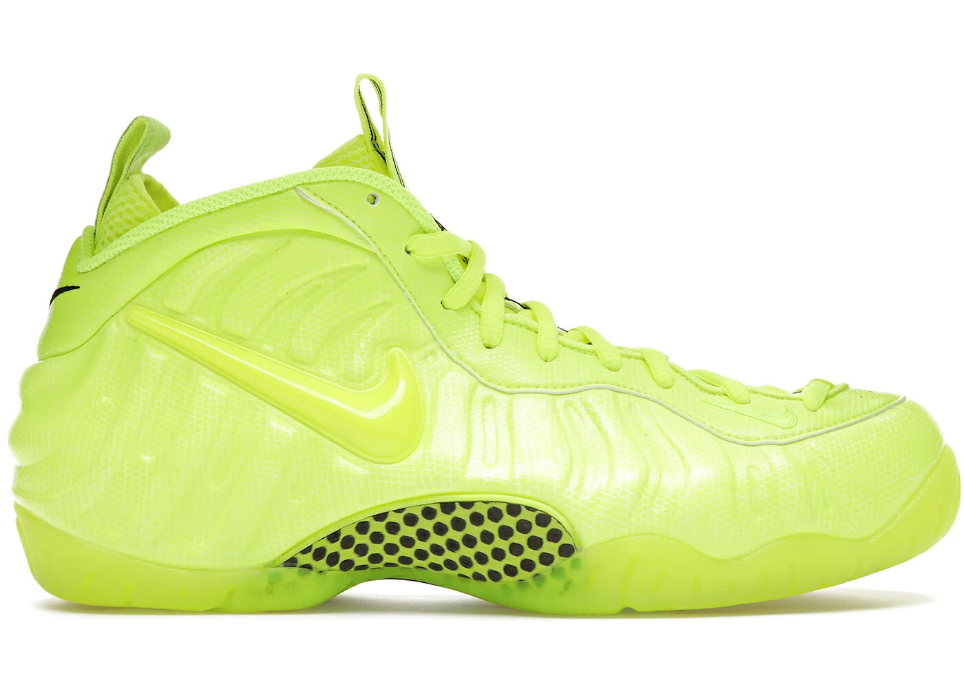 ナイキ フォームポジット プロ 黒色 ブラック エアフォームポジットプロ スニーカー メンズ NIKE AIR FOAMPOSITE PRO VOLT / VOLT VOLT BLACK｜スニケス