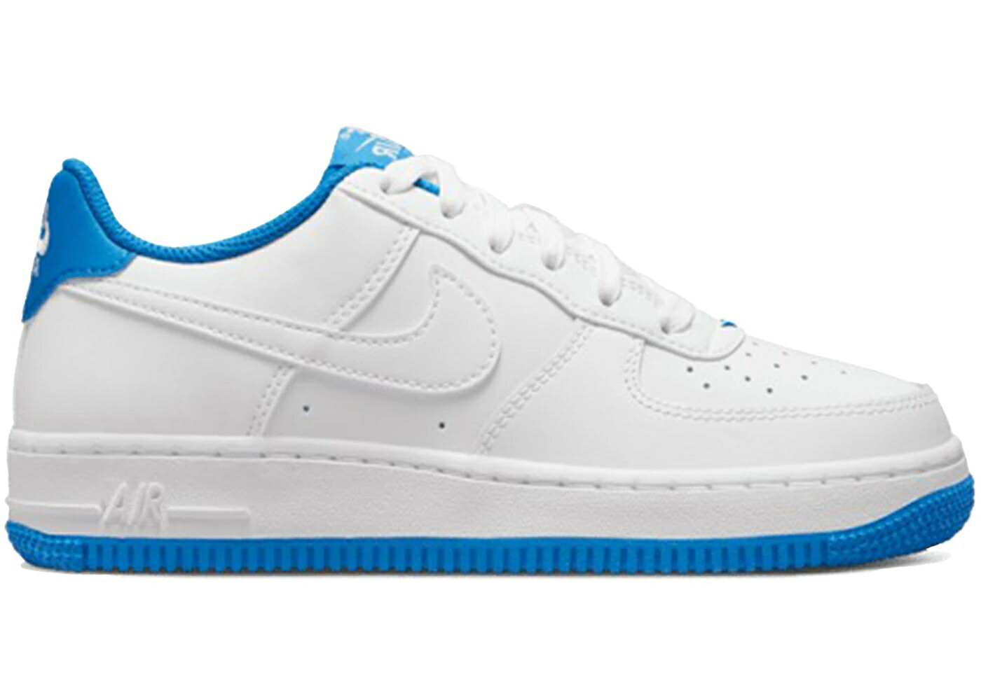 ナイキ 白いこと 白いこと 青味 青色 空軍 \u002707 御坊っちゃん キッズ NIKE AIR FORCE 1 LOW WHITE LIGHT PHOTO BLUE (GS) / WHITE LIGHT PHOTO BLUE WHITE もの言う花 マタニティ スニーカー キッズ・ベビー・マタニティ-キッズファッション-スニーカー