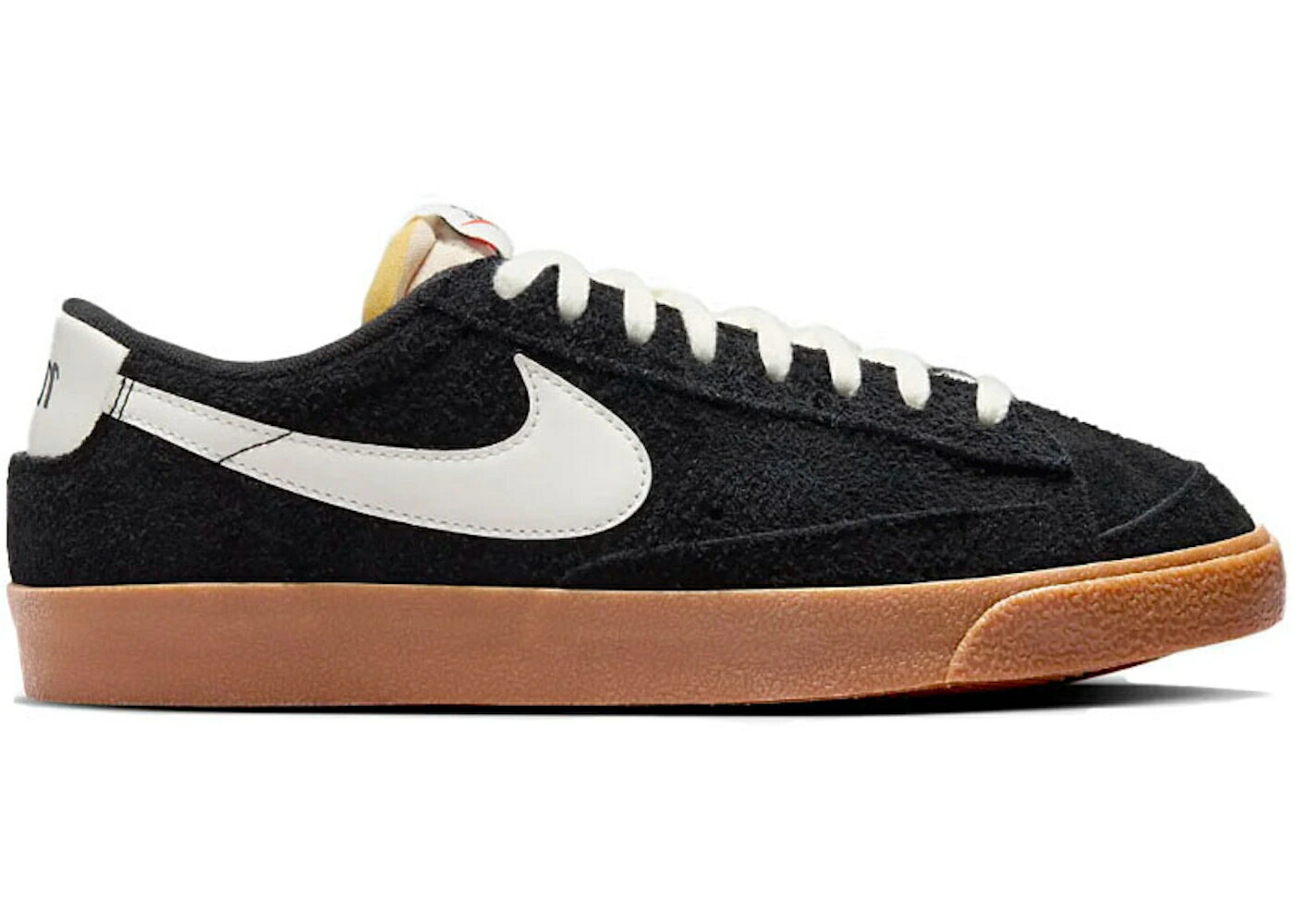 ナイキ ブレイザー ビンテージ ヴィンテージ 黒色 ブラック 茶色 ブラウン WOMEN スニーカー レディース NIKE BLAZER LOW 77 VINTAGE BLACK GUM (WOMEN) / BLACK GUM MEDIUM BROWN BLACK