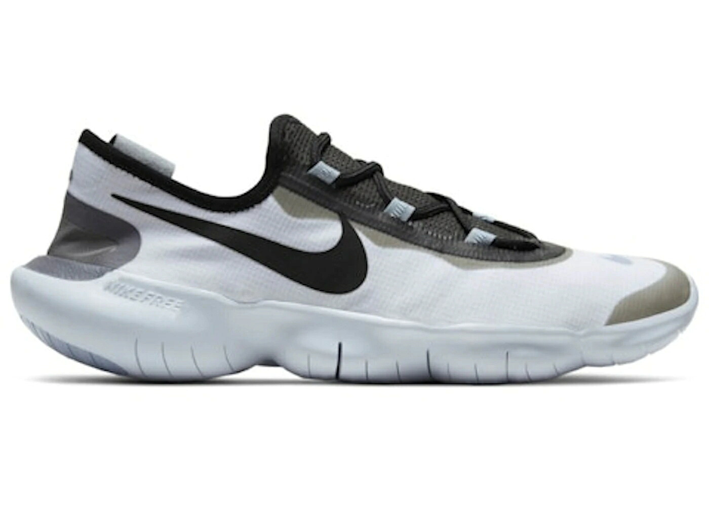 ナイキ 無償性 白いこと 白いこと 黒いこと 黒いこと 5.0 スニーカー メンズ NIKE FREE RN 2020 WHITE / WHITE OBSIDIAN MIST BLACK