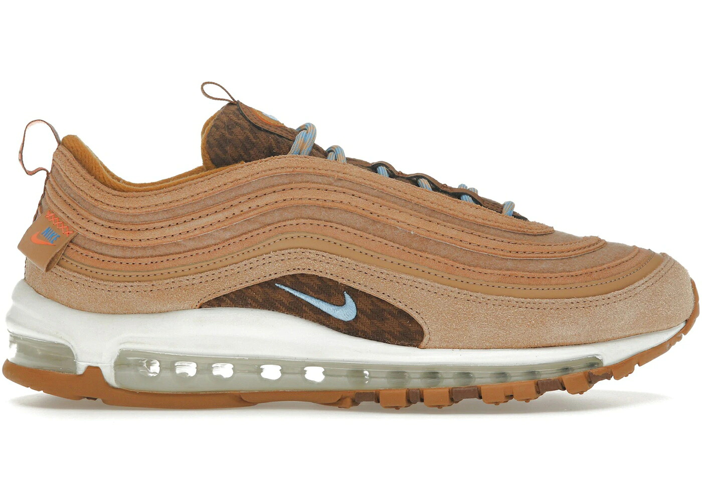 ナイキ マックス エアマックス スニーカー メンズ NIKE AIR MAX 97 TEDDY BEAR PRALINE / PRALINE DESERT OCHER PECAN