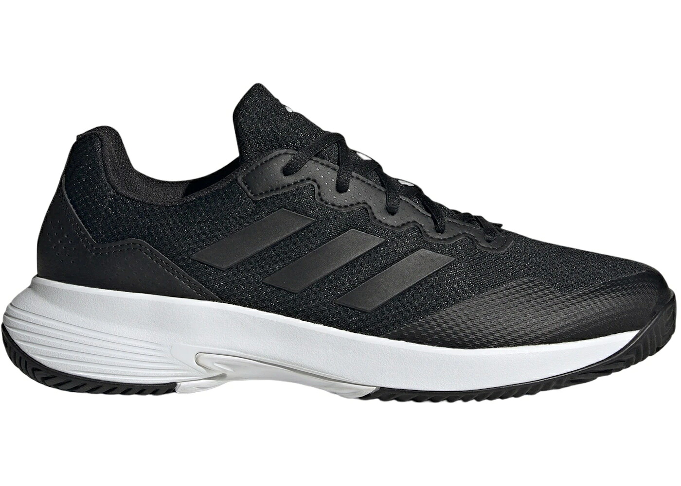 アディダス コア 黒色 ブラック 灰色 グレー 2.0 スニーカー メンズ ADIDAS GAMECOURT CORE BLACK GREY / CORE BLACK CORE BLACK GREY FOUR｜スニケス