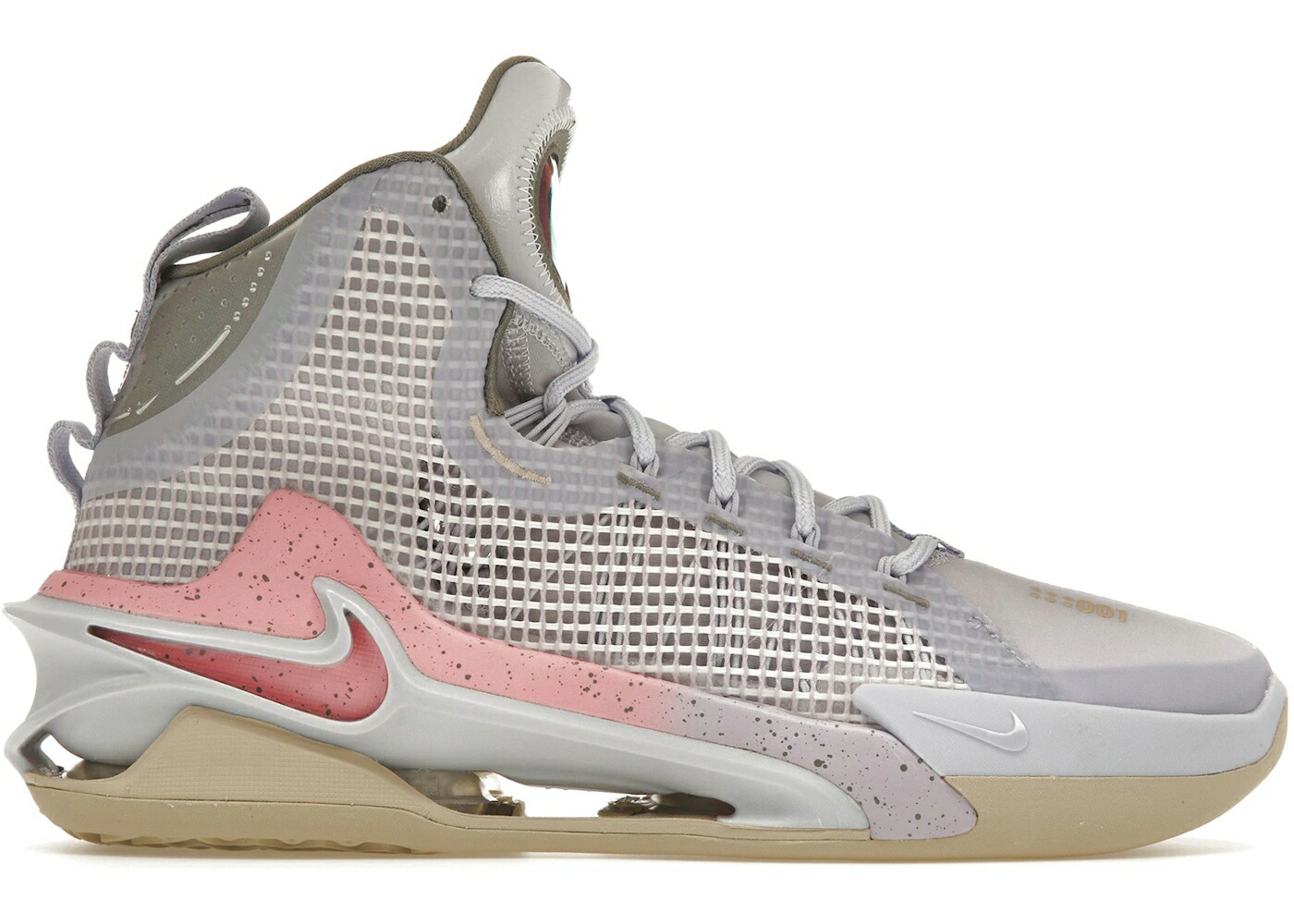 ナイキ ズーム 紫 パープル スニーカー メンズ NIKE AIR ZOOM GT JUMP EASTER / OXYGEN PURPLE CORAL CHALK