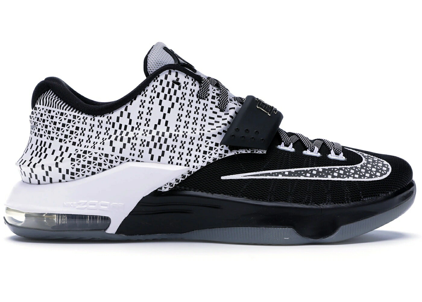 ナイキ 黒いこと 黒いこと 白いこと 白いこと 薄墨色 薄墨色 スニーカー メンズ NIKE KD 7 BHM (2015) / BLACK WHITE WOLF GREY