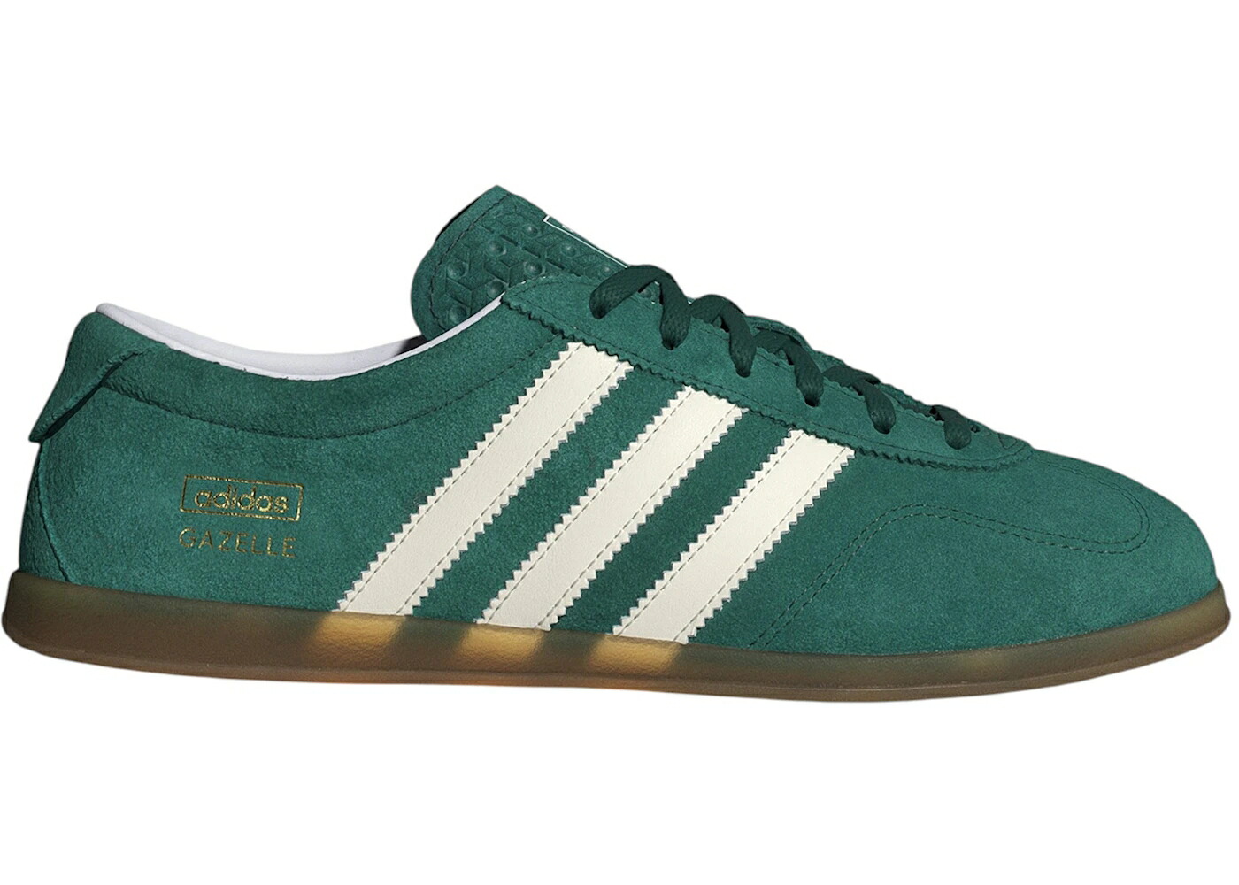 アディダス ガゼル プロ 緑 グリーン 白色 ホワイト WOMEN'S スニーカー レディース ADIDAS GAZELLE LO PRO COLLEGIATE GREEN WHITE GUM (WOMEN'S) / COLLEGIATE GREEN CLOUD WHITE GUM
