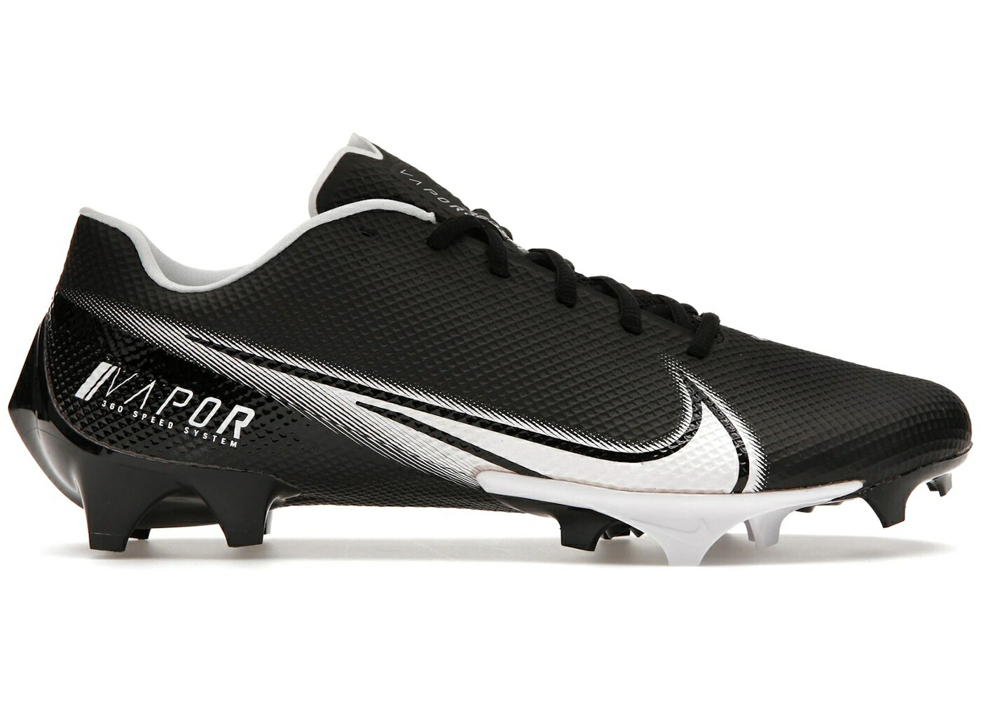 ナイキ スピード 黒色 ブラック 白色 ホワイト スニーカー メンズ NIKE VAPOR EDGE SPEED 360 BLACK / BLACK WHITE