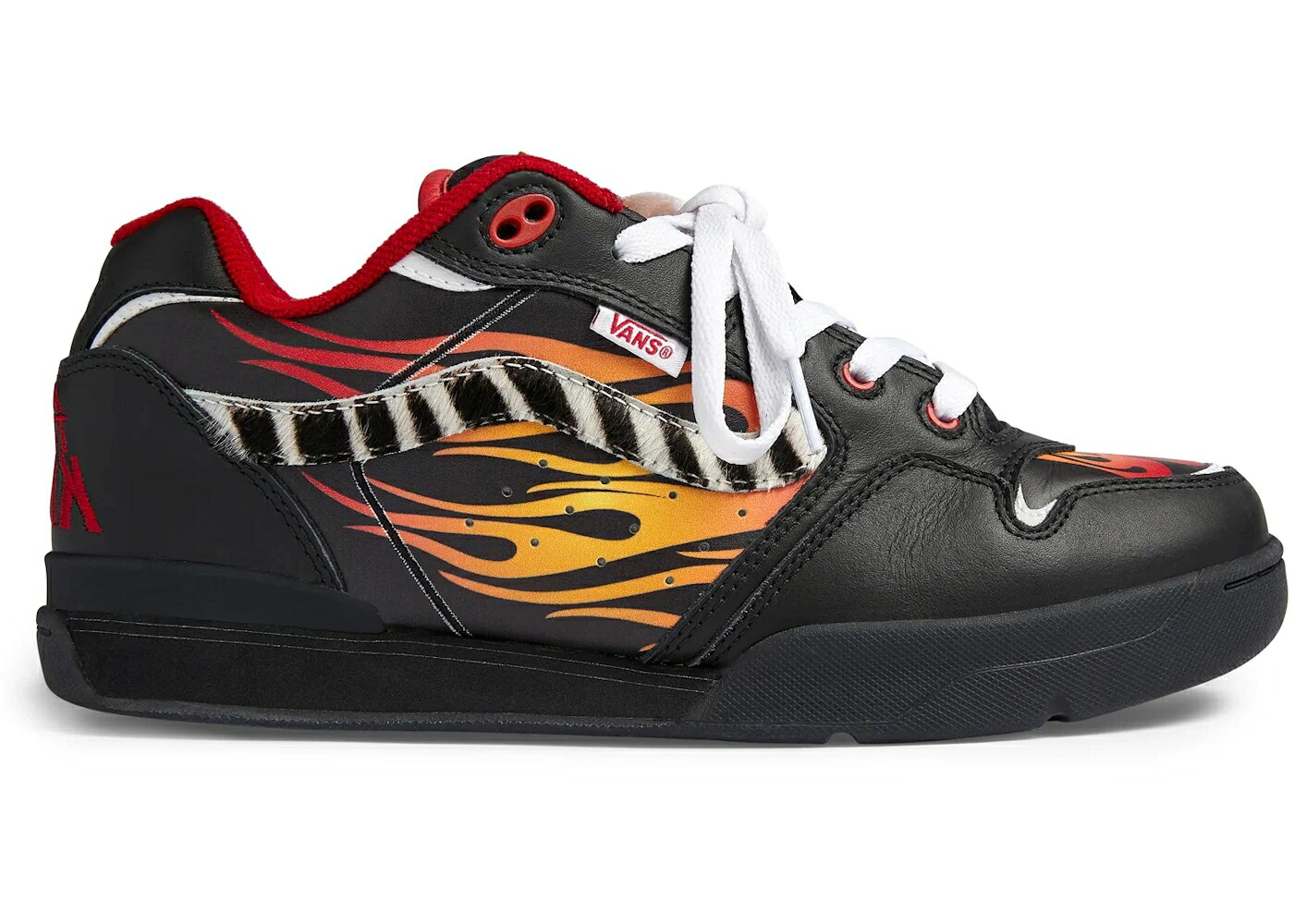 ヴァンズ バンズ 黒色 ブラック 赤 レッド DEPT. スニーカー メンズ VANS ROWLEY XLT LX GALLERY BLACK FLAME / BLACK FLAME RED|スニケス