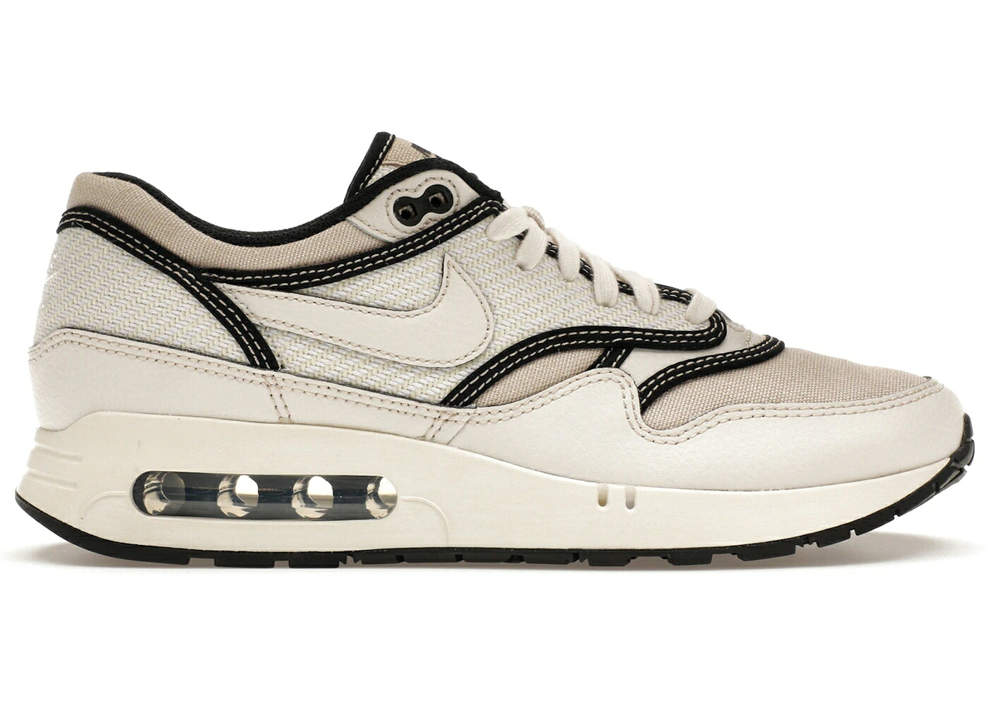 ナイキ マックス バブル 白色 ホワイト 黒色 ブラック エアマックス 86 スニーカー メンズ NIKE AIR MAX 1 OG BIG BUBBLE KOREA WORLD MAKE / SAIL WHITE BLACK