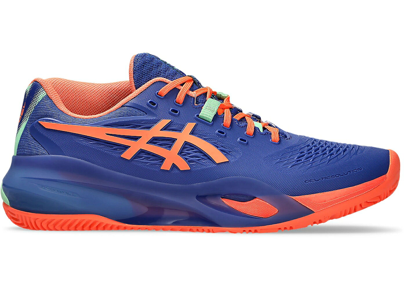 アシックス スニーカー メンズ ASICS GEL-RESOLUTION X PADEL DARK COBALT VIVID CORAL / DARK COBALT VIVID CORAL|スニケス