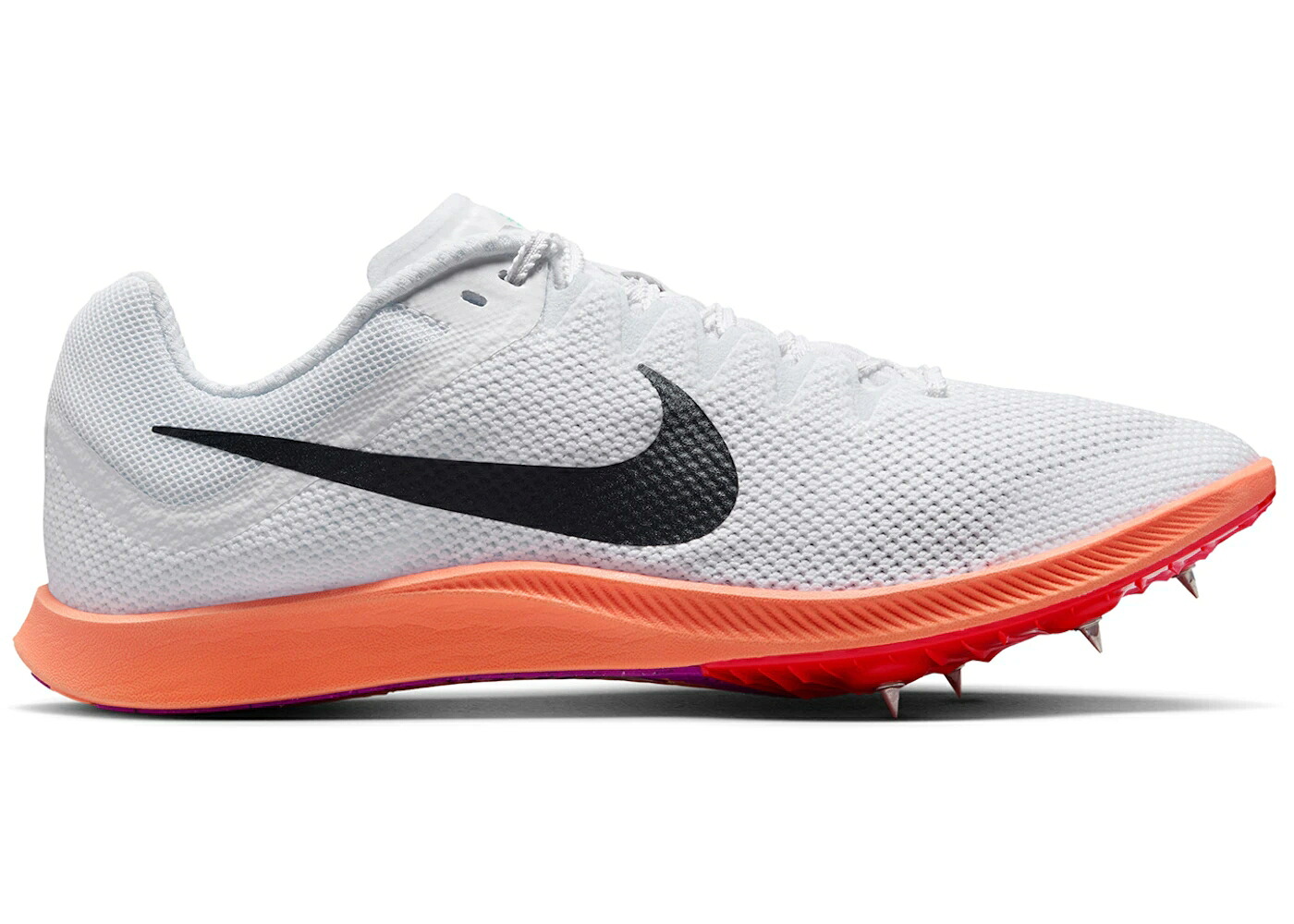 ナイキ 望遠レンズ 対戦相手 白いこと 白いこと クリムゾン スニーカー メンズ NIKE ZOOM RIVAL DISTANCE WHITE BRIGHT CRIMSON / WHITE BRIGHT CRIMSON HYPER