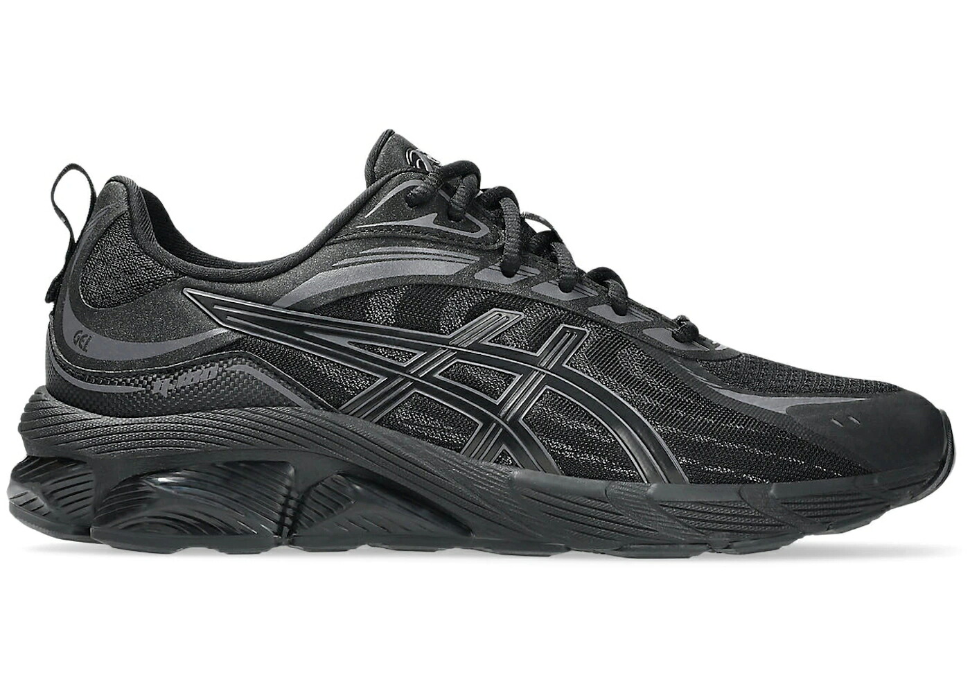 アシックス 黒色 ブラック 灰色 グレー スニーカー メンズ ASICS GEL-QUANTUM 180 VIII BLACK OBSIDIAN GREY / BLACK OBSIDIAN GREY|スニケス