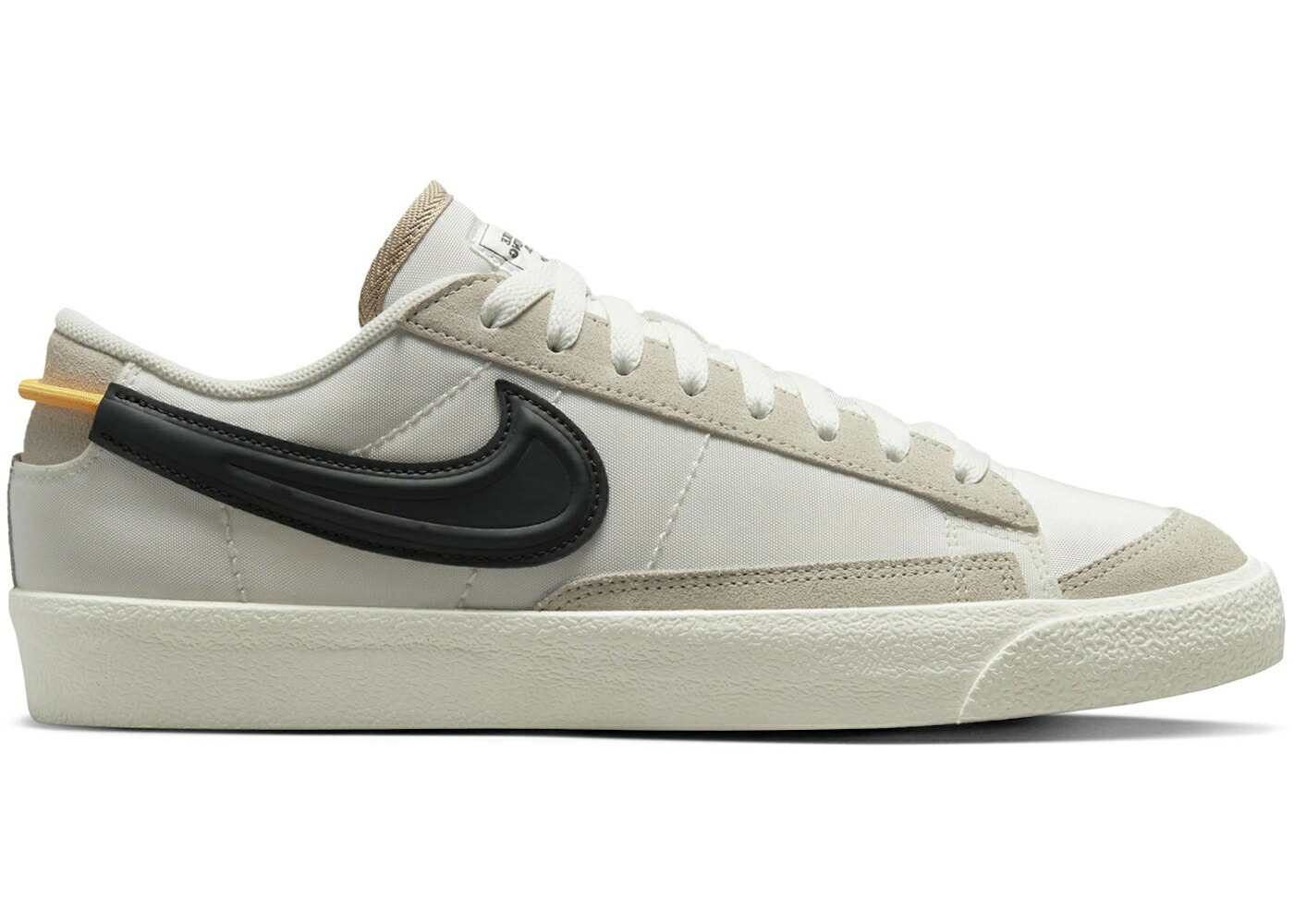 ナイキ ブレイザー 白色 ホワイト 黒色 ブラック スニーカー メンズ NIKE BLAZER LOW 77 SE MOVING COMPANY / SUMMIT WHITE BLACK LIGHT BONE