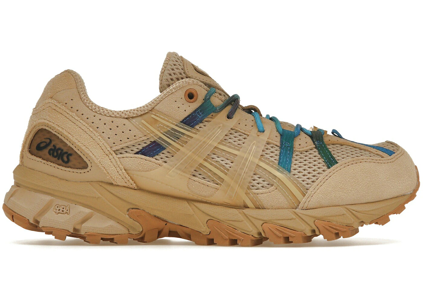 アシックス ベージュ 青色 ブルー A.P.C. スニーカー メンズ ASICS GEL-SONOMA 15-50 BEIGE BLUE / BEIGE BLUE|スニケス