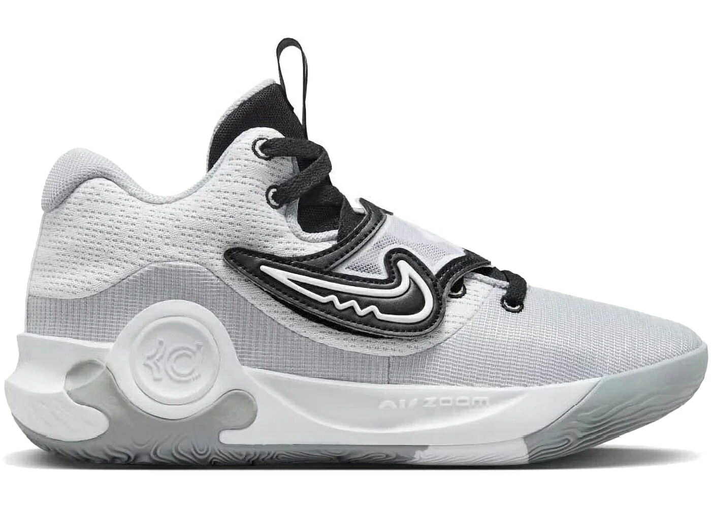 ナイキ 灰色 グレー 白色 ホワイト 黒色 ブラック スニーカー メンズ NIKE KD TREY 5 X WOLF GREY / WHITE BLACK WOLF GREY WHITE｜スニケス