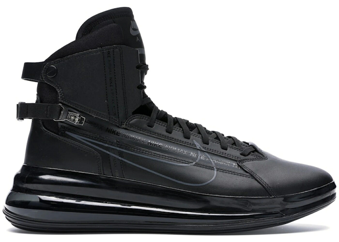 ナイキ マックス 黒色 ブラック 灰色 グレー エアマックス スニーカー メンズ NIKE AIR MAX 720 SATURN BLACK DARK GREY / BLACK DARK GREY|スニケス