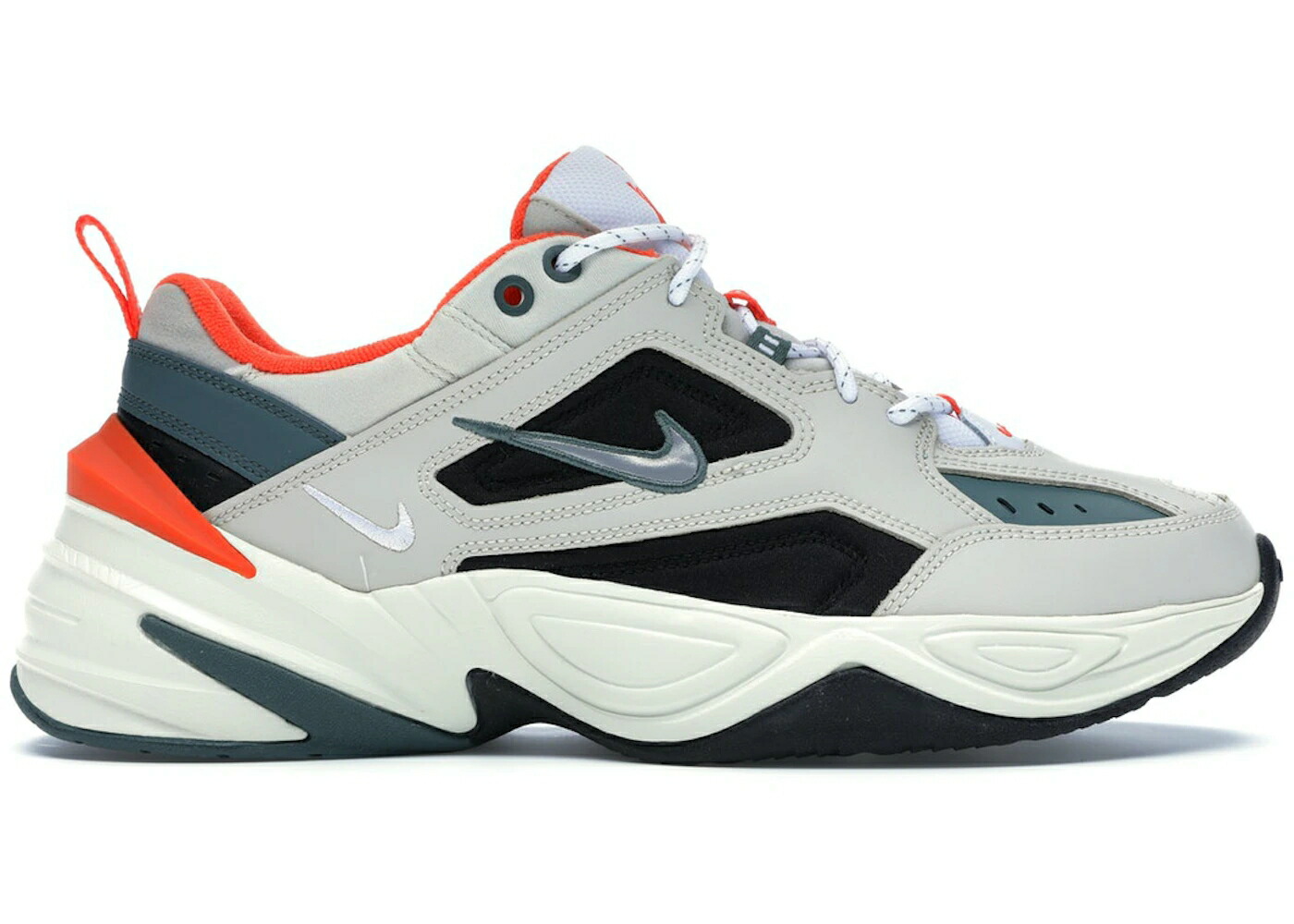 ナイキ ターフ 橙 オレンジ 銀色 シルバー スニーカー メンズ NIKE M2K TEKNO LIGHT BONE TURF ORANGE / LIGHT BONE METALLIC SILVER TURF
