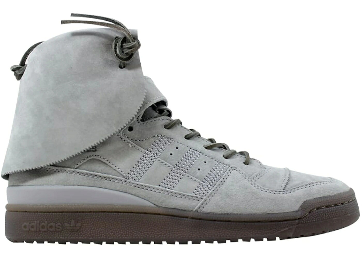 アディダス フォーラム スニーカー メンズ ADIDAS FORUM HI MOC STONE/STONE-CLAY / STONE STONE CLAY｜スニケス