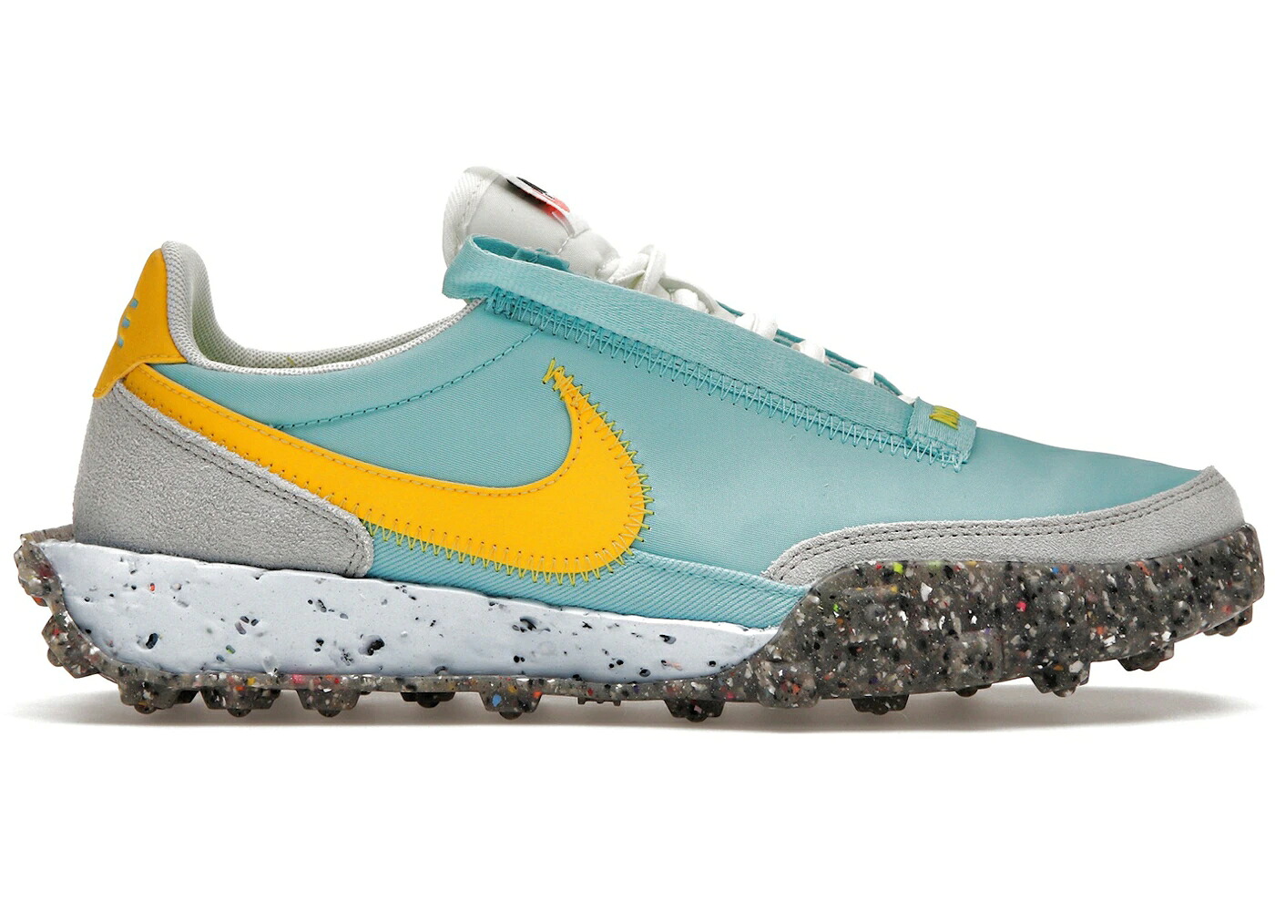 ナイキ ワーヘル アクア WOMEN\u0027S スニーカー レディース NIKE WAFFLE RACER CRATER BLEACHED AQUA (WOMEN\u0027S) / BLEACHED AQUA SAIL PHOTON DUST 靴-スニーカー