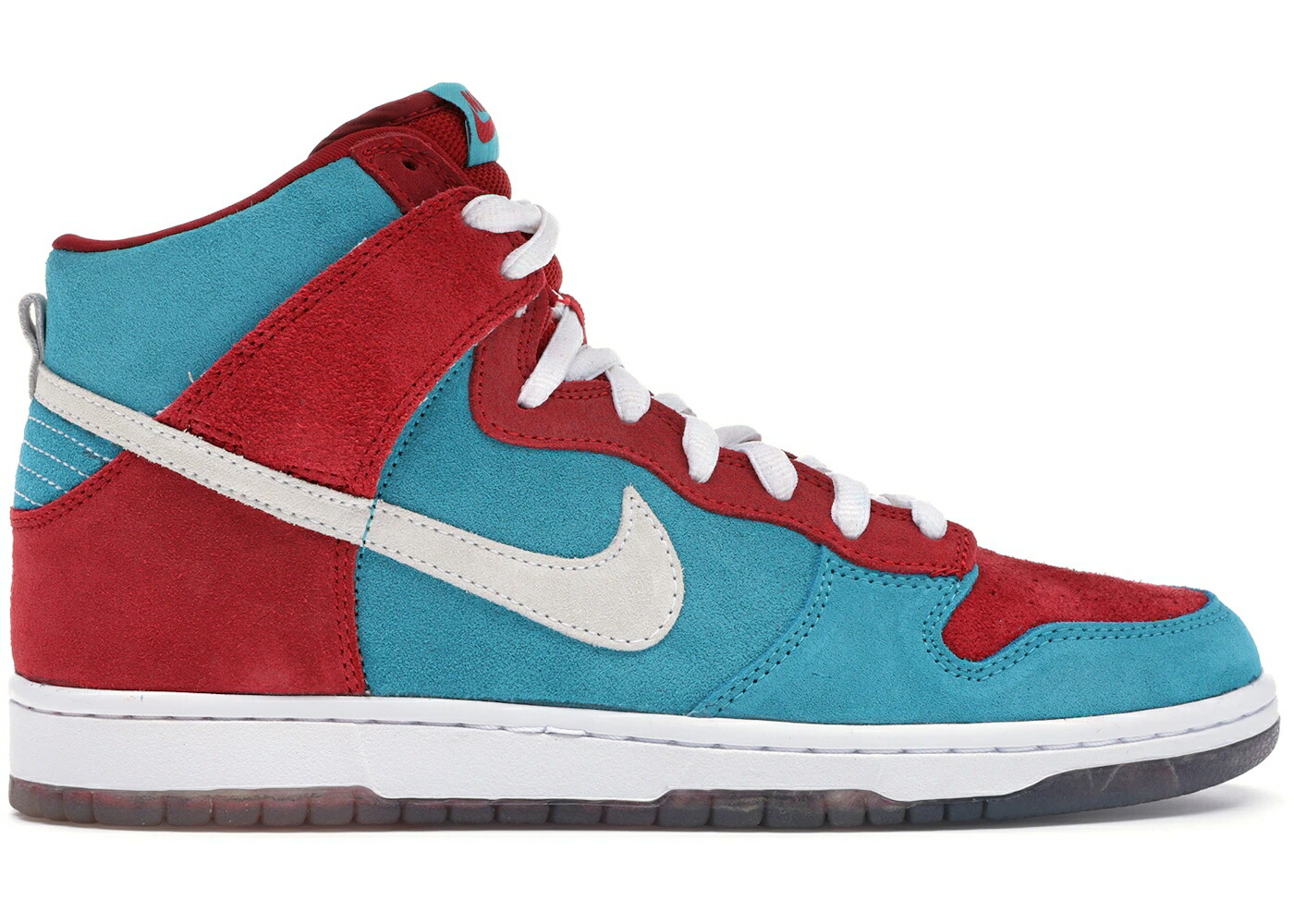 ナイキ エスビー ダンク ハイ 赤 レッド 白色 ホワイト ダンクハイ スニーカー メンズ NIKE SB DUNK HIGH BLOODY GUMS / VARSITY RED WHITE 104,335円