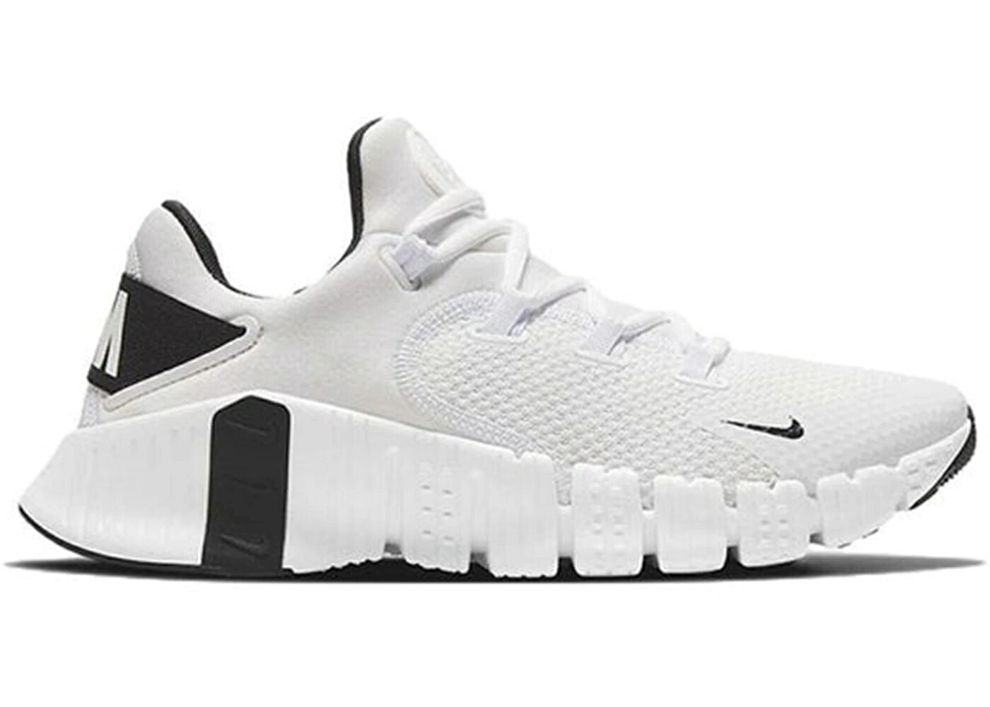 ナイキ 無償性 白いこと 白いこと 黒いこと 黒いこと スニーカー メンズ NIKE FREE METCON 4 WHITE BLACK / WHITE WHITE BLACK