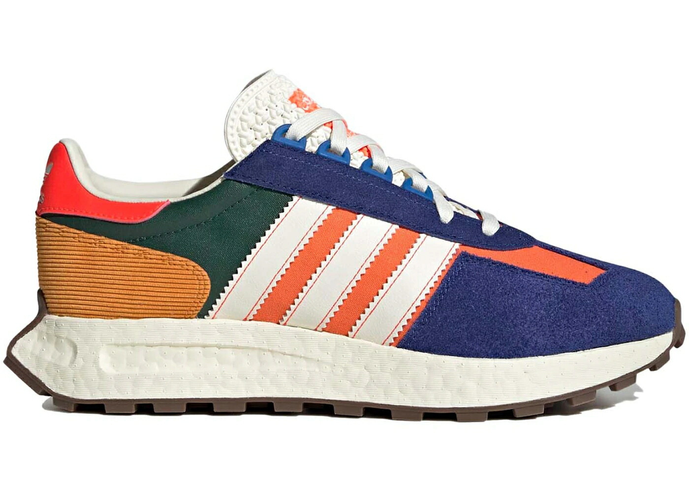 アディダス ビクトリー 青色 ブルー 橙 オレンジ 緑 グリーン 白色 ホワイト スニーカー メンズ ADIDAS RETROPY E5 VICTORY BLUE ORANGE GREEN / VICTORY BLUE OFF WHITE OFF WHITE
