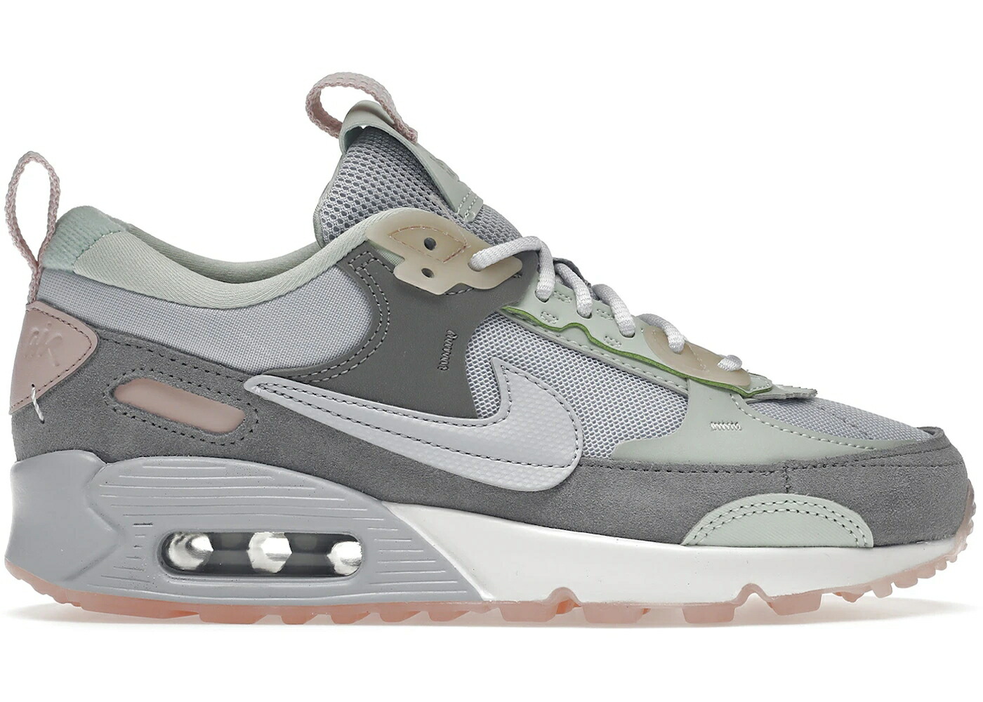 ナイキ マックス 天の原 薄墨色 薄墨色 エア湖マックス WOMEN\u0027S スニーカー レディース NIKE AIR MAX 90 FUTURA SKY GREY (WOMEN\u0027S) / SKY GREY PARTICLE GREY SEAFOAM