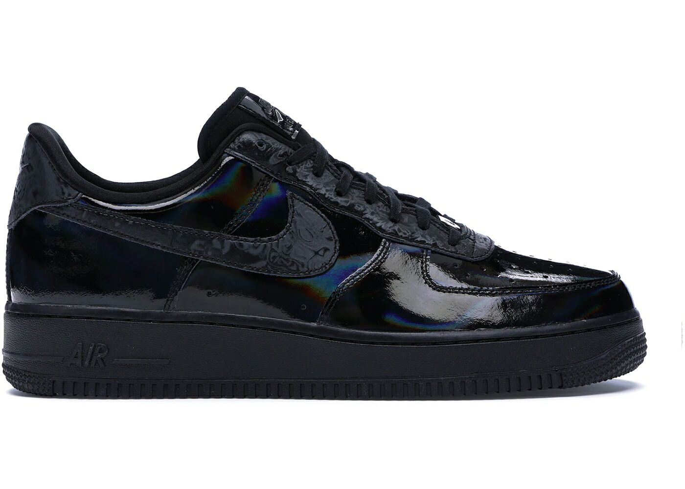 ナイキ 黒色 ブラック 白色 ホワイト エアフォース WOMEN'S スニーカー レディース NIKE AIR FORCE 1 LOW LUX ALL-STAR (2018) BLACK (WOMEN'S) / BLACK BLACK SUMMIT WHITE｜スニケス