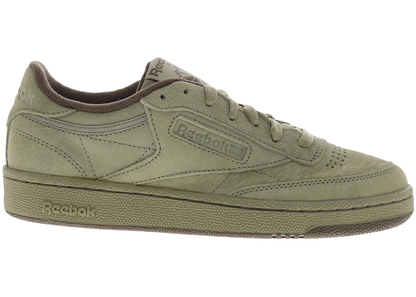 リーボック クラブ 茶色 ブラウン スニーカー メンズ REEBOK CLUB C 85 MUSHROOM / MUSHROOM UTILITY BROWN